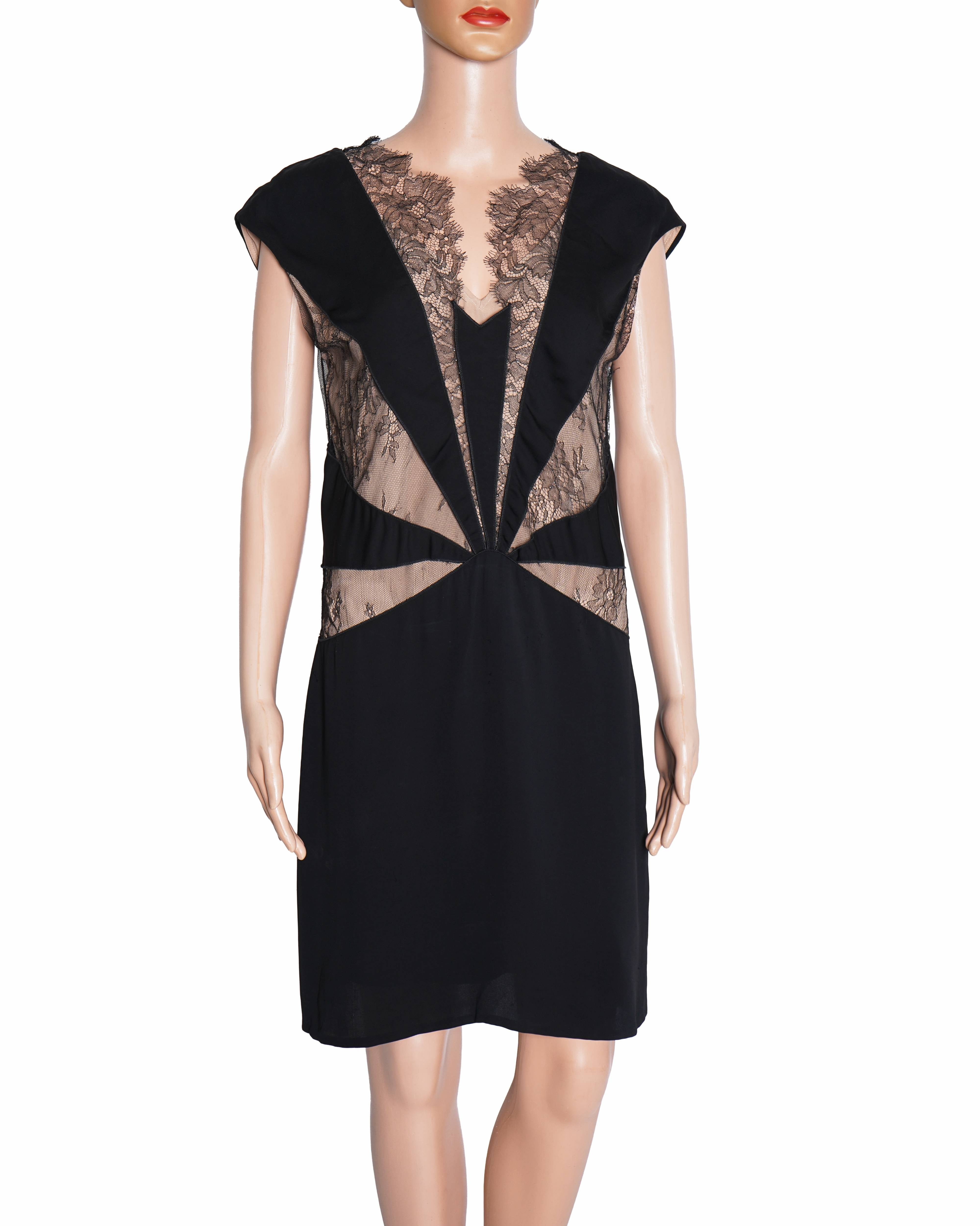 Stella Mccartney color block mini sheath dress