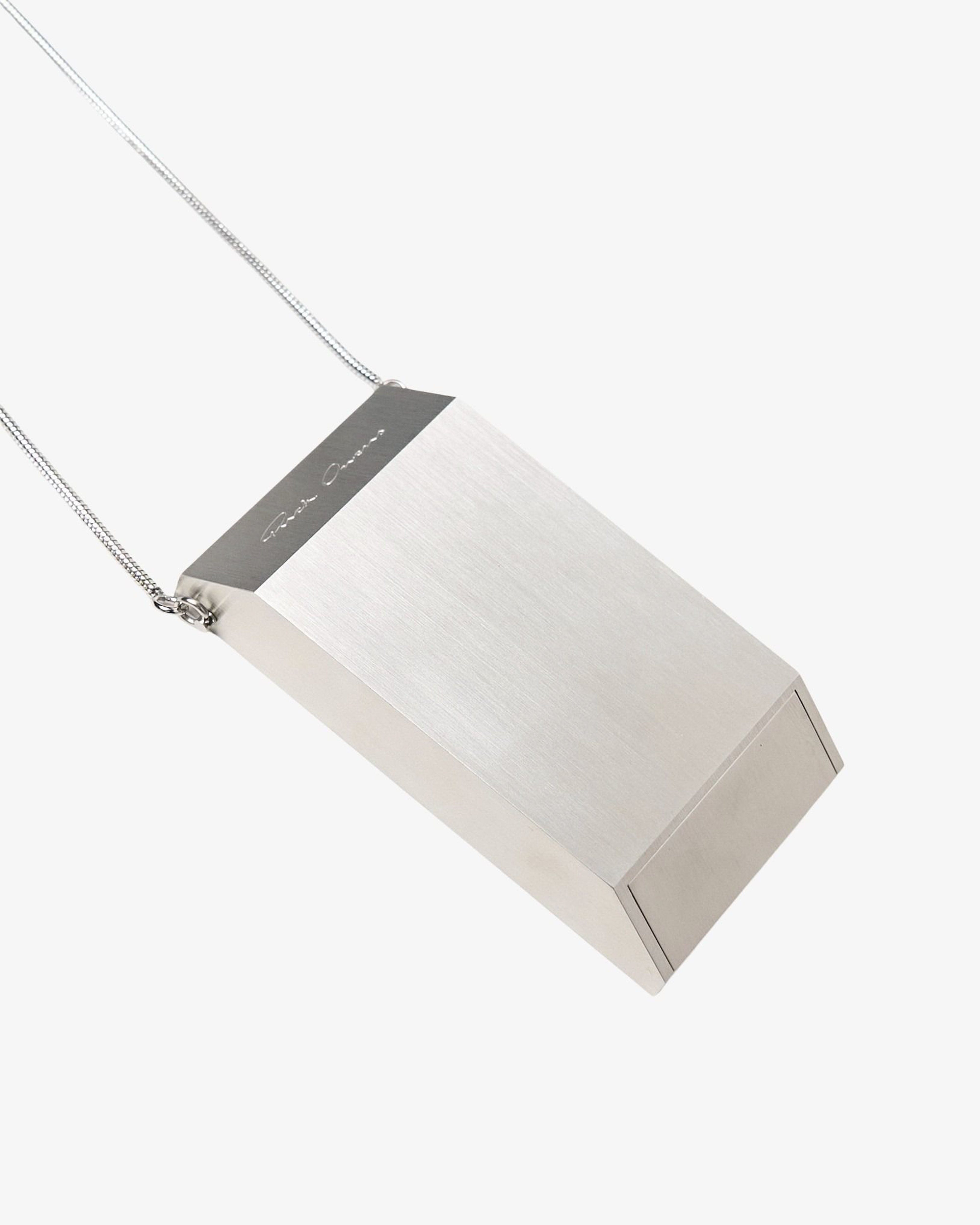 RICK OWENS - Men's Portable Ashtray Charm - (Silver)