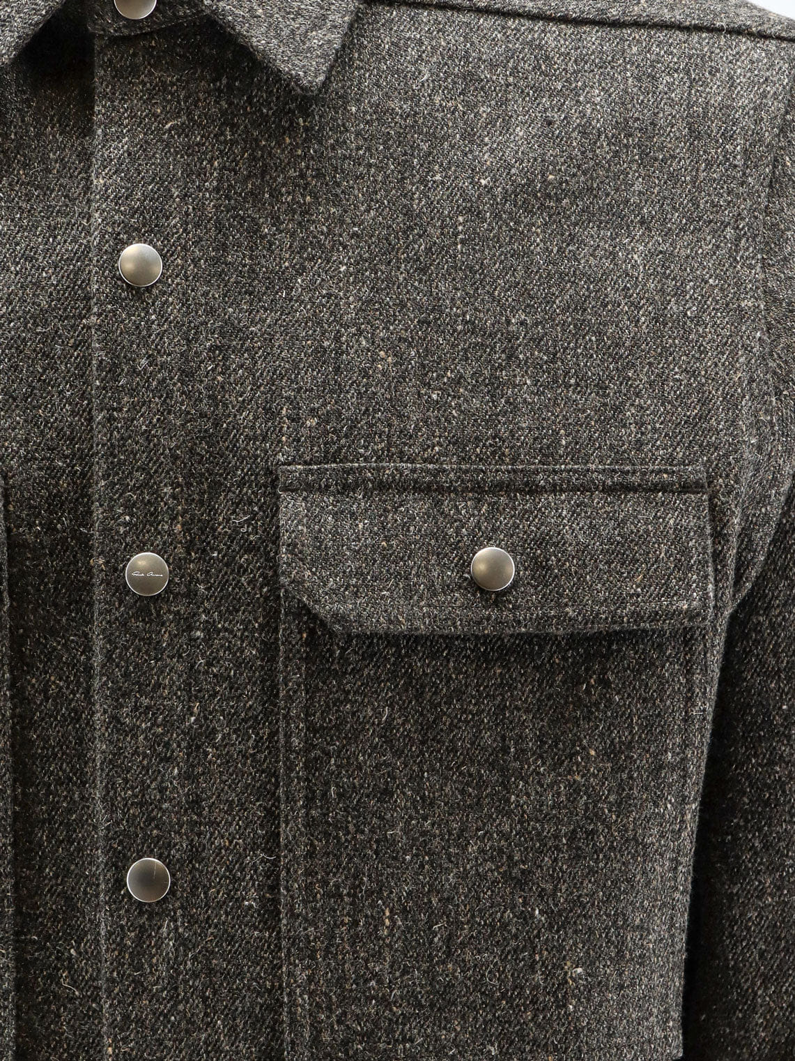 RICK OWENS Wool shirt