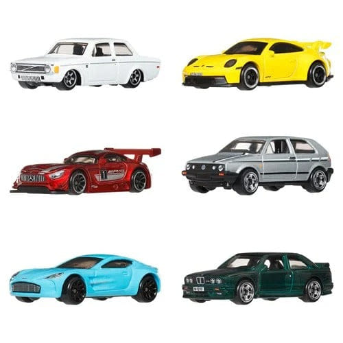 Mattel Hot Wheels Silver Series Euro Vehicle Multipack