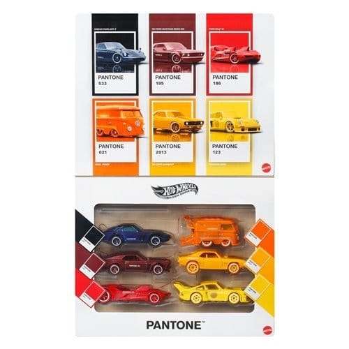 Mattel Hot Wheels Silver Series Pantone Vehicle Multipack
