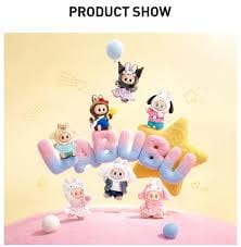 Popmart THE MONSTERS LABUBU × Sanrio Characters Series - Vinyl Plush Pendant Blind Box