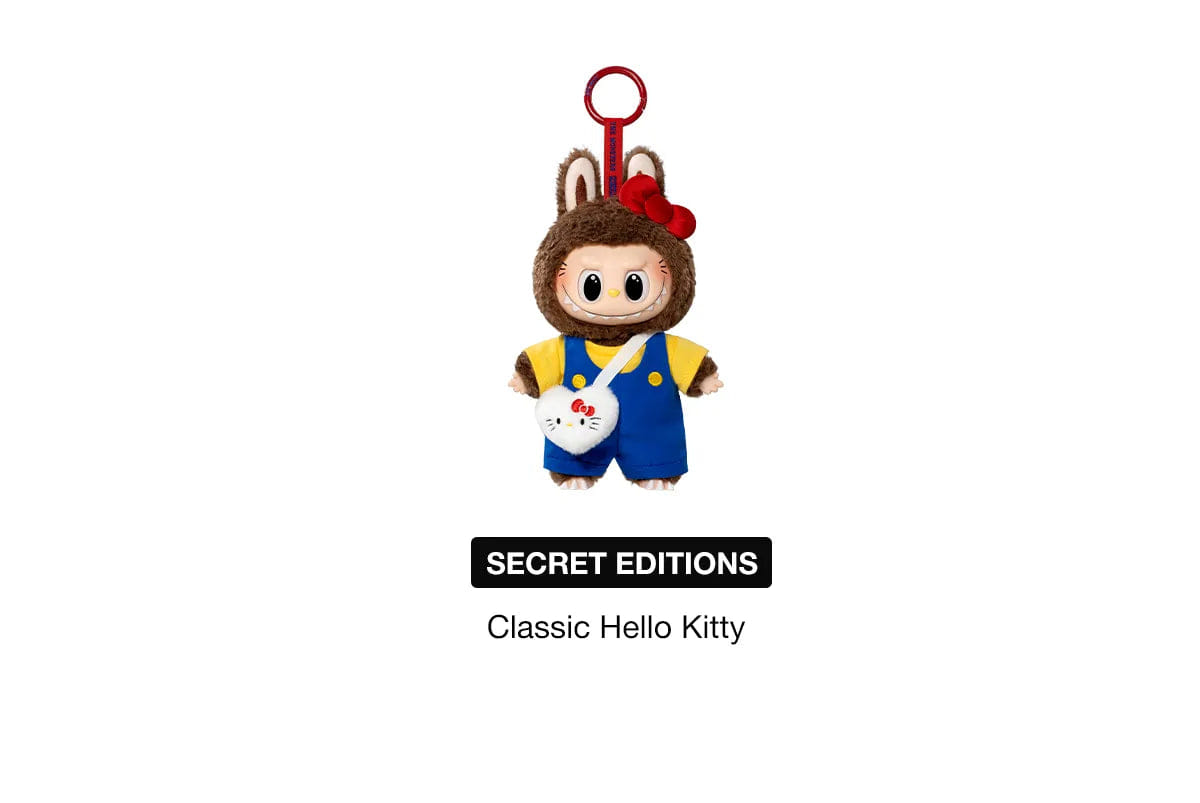 Popmart THE MONSTERS LABUBU × Sanrio Characters Series - Vinyl Plush Pendant Blind Box