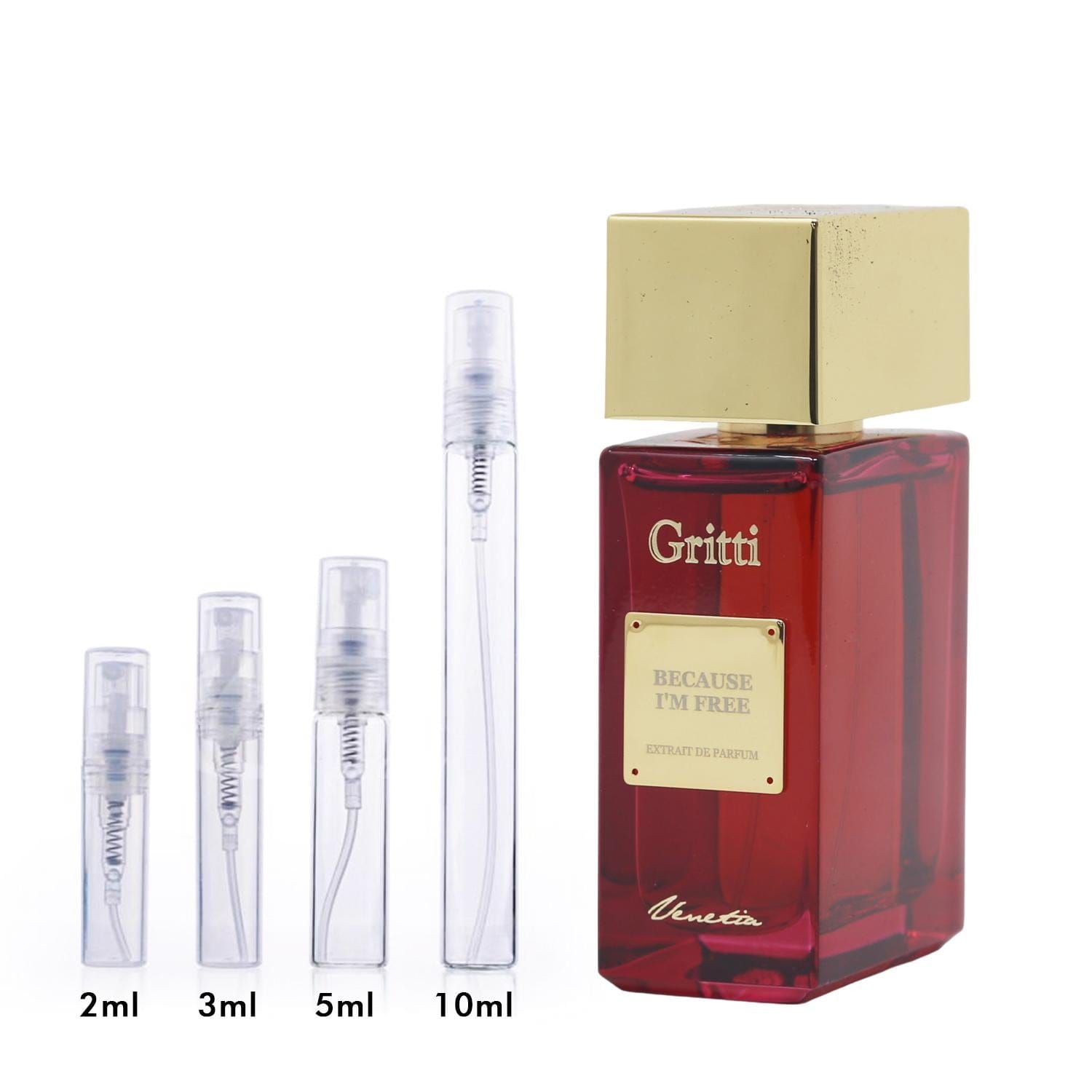 Gritti Because I Am Free Extrait de Parfum Unisex