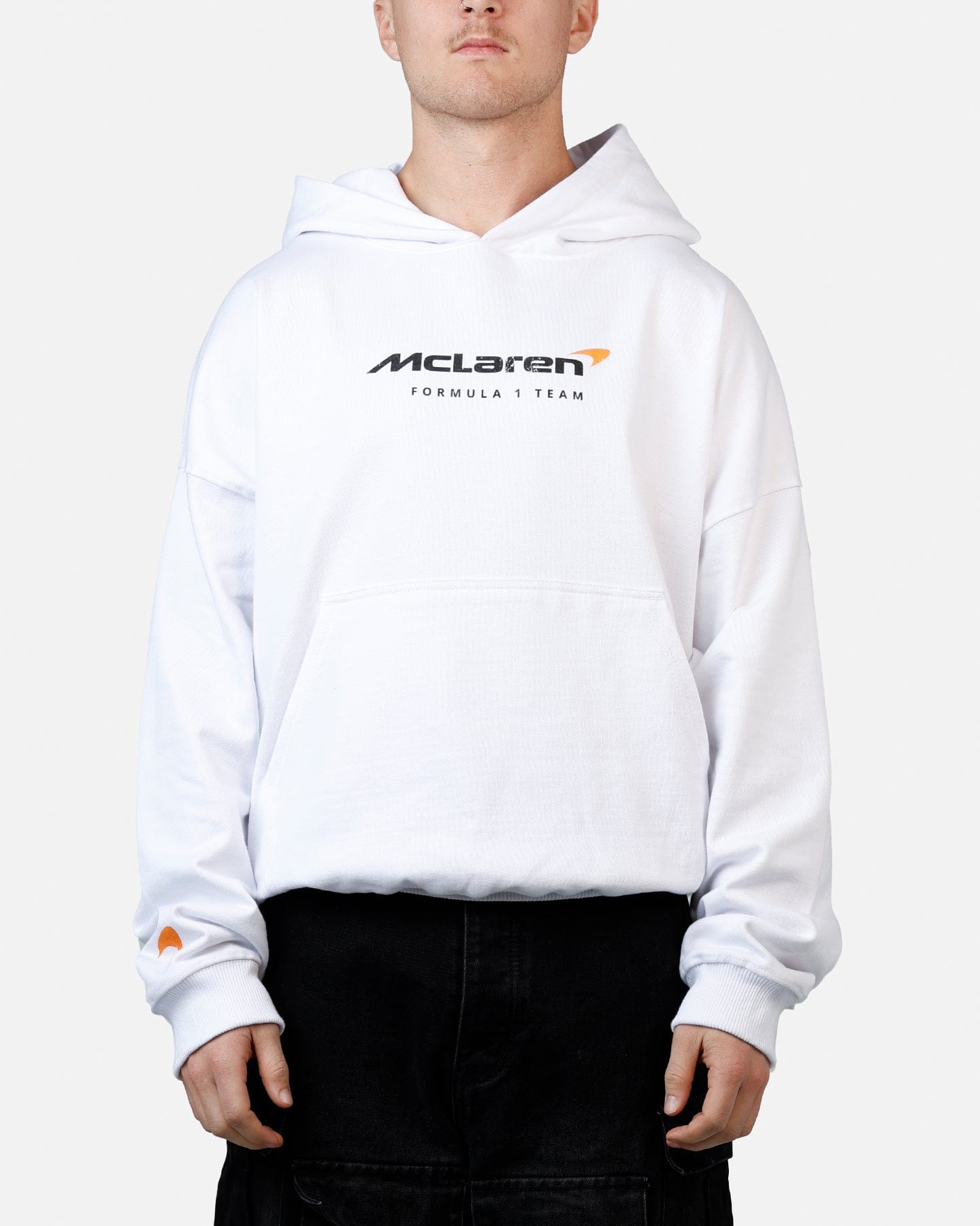 WHITE* Culture Kings x Mclaren Las Vegas Grand Prix 2024 Piastri And Norris Hoodie White