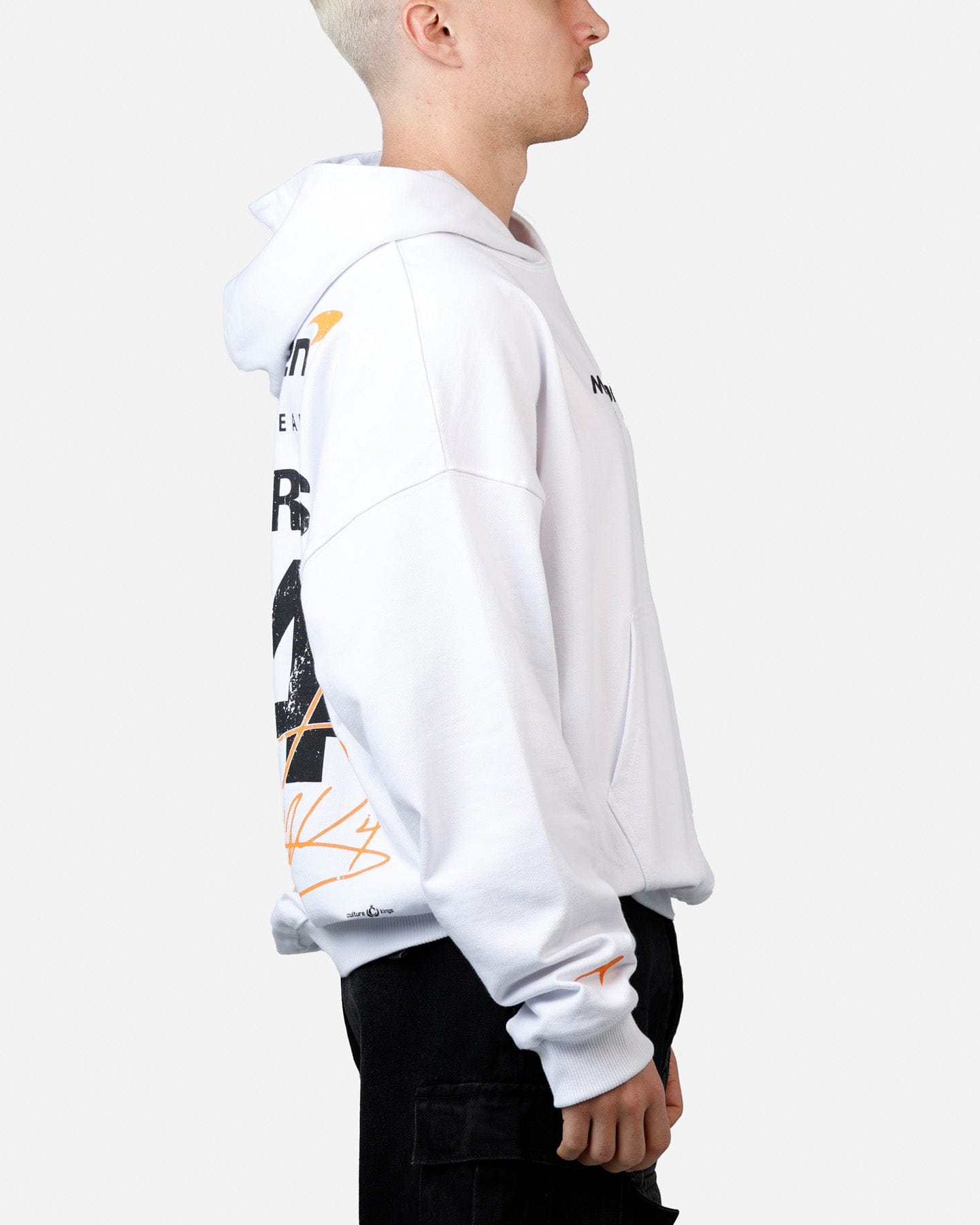 WHITE* Culture Kings x Mclaren Las Vegas Grand Prix 2024 Piastri And Norris Hoodie White