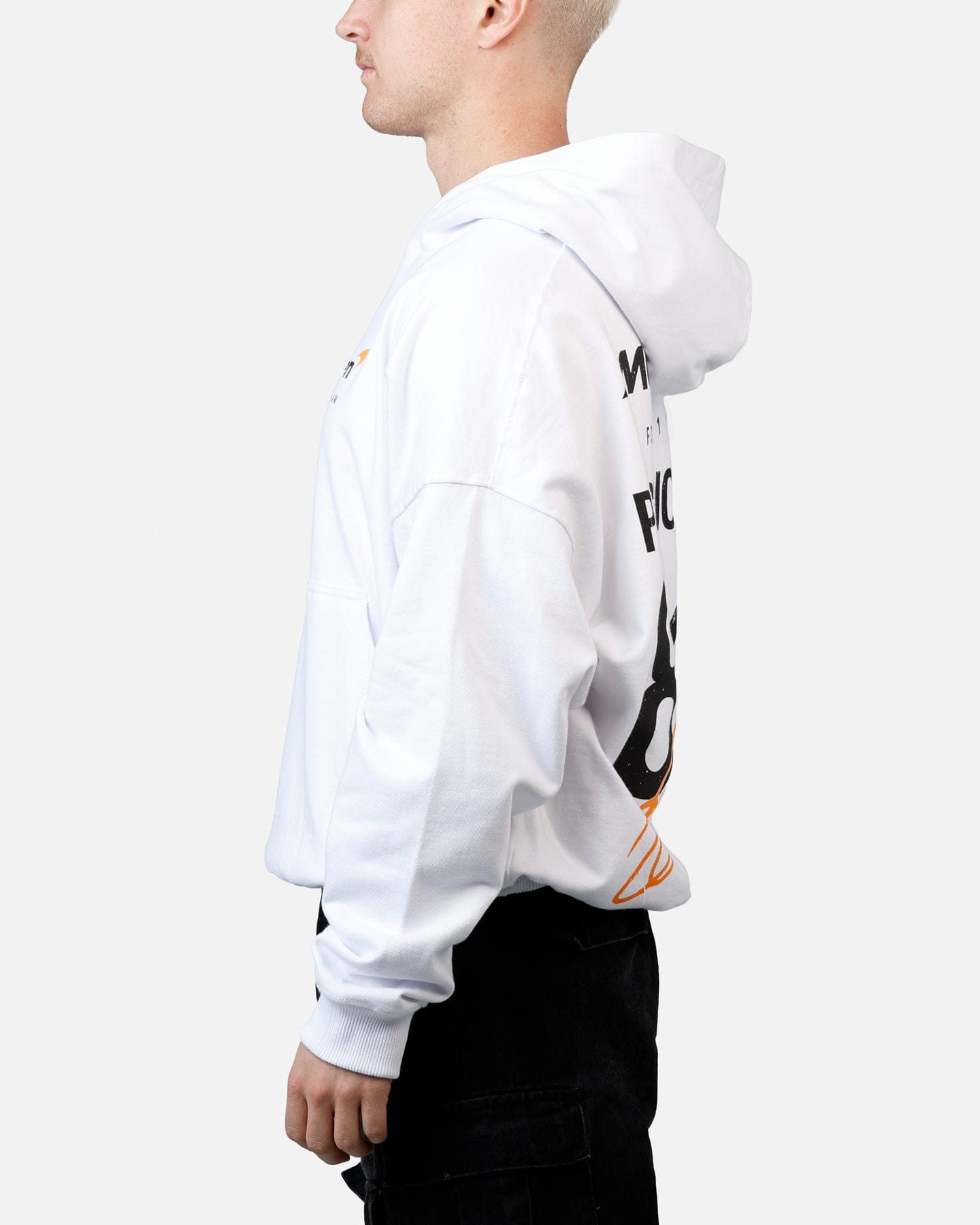 WHITE* Culture Kings x Mclaren Las Vegas Grand Prix 2024 Piastri And Norris Hoodie White