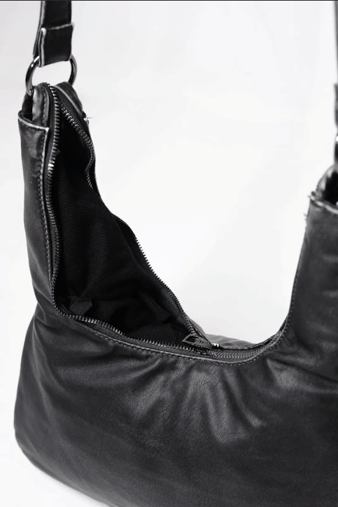 Manaca Noir Flux Shoulder Bag