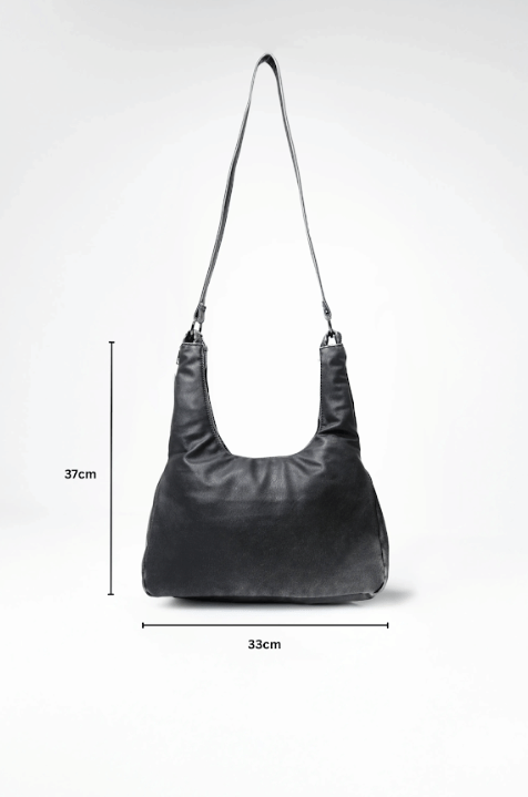 Manaca Noir Flux Shoulder Bag