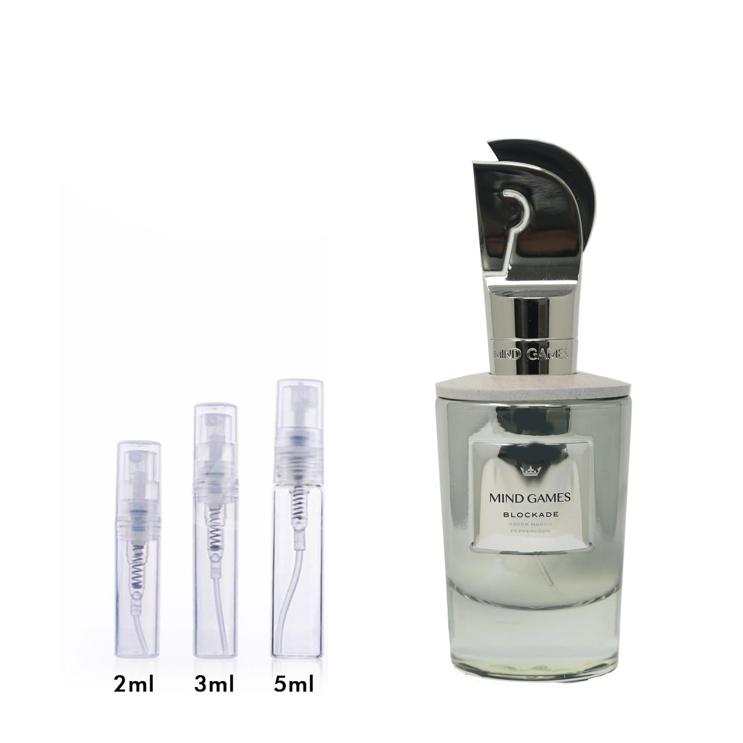 Mind Games Blockade Silver Knight Extrait de Parfum Unisex