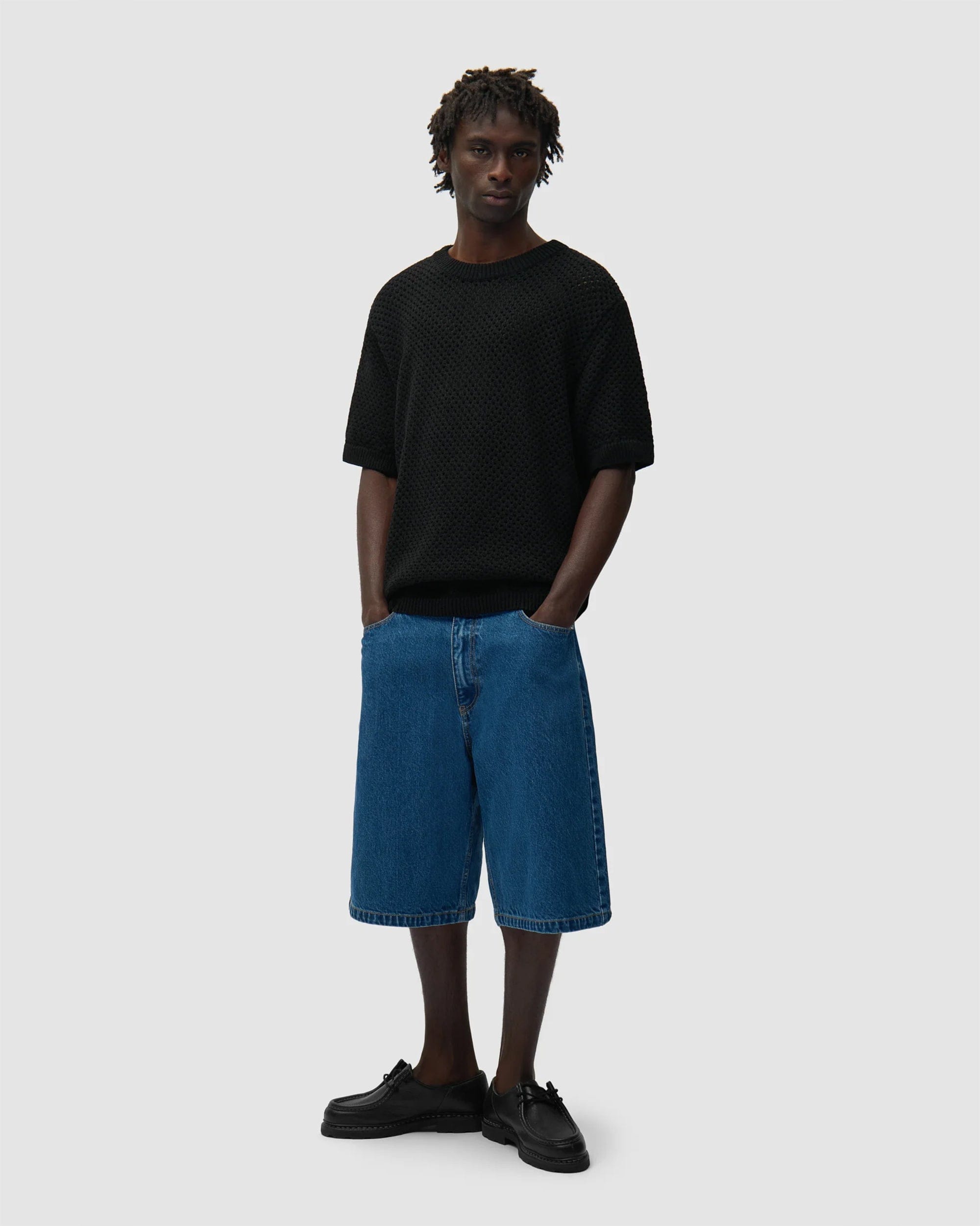 Arte Antwerp Camiseta Relaxed de media manga Arte Antwerp Crochet para hombre