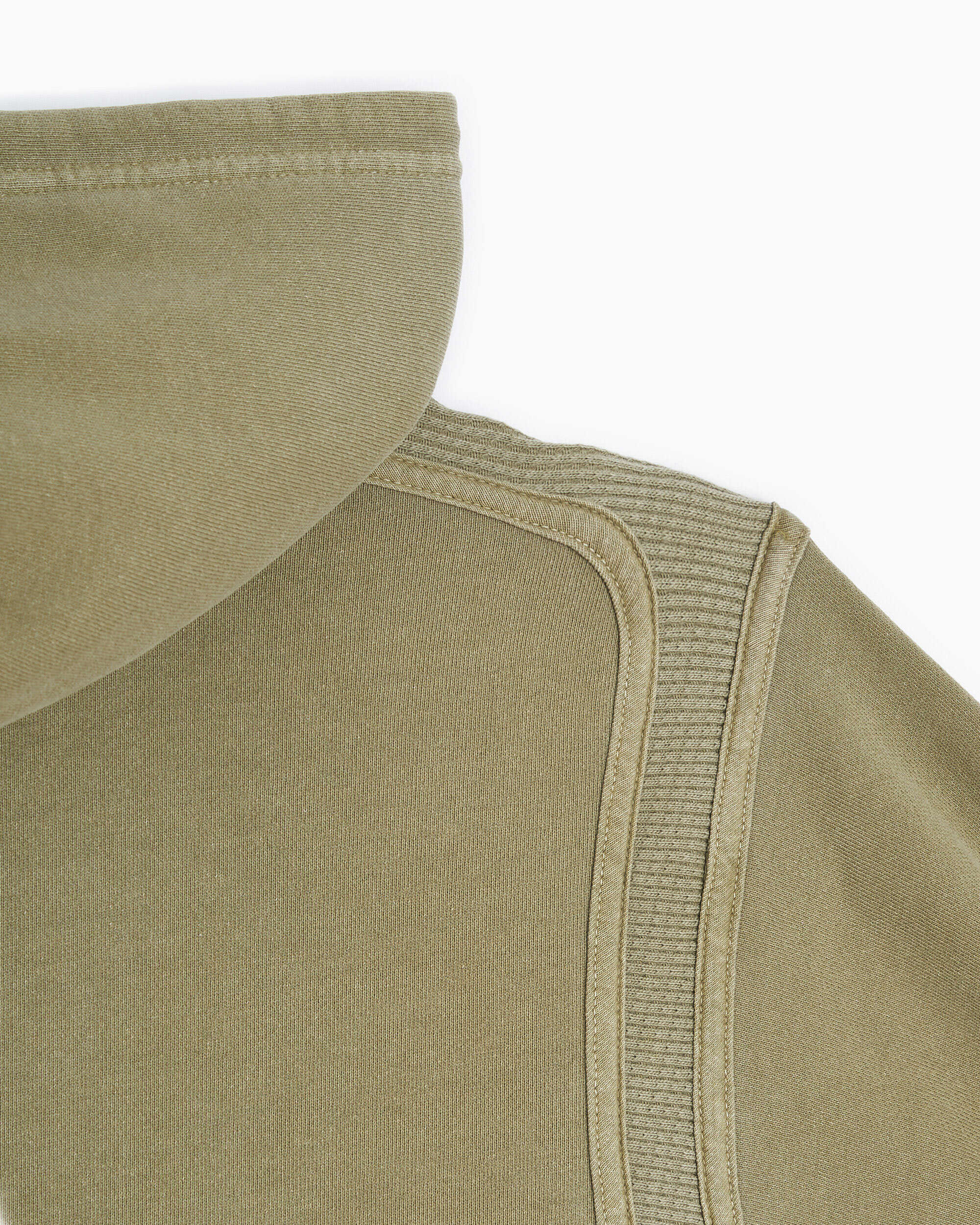John Elliott Sudadera con capucha John Elliott Cross Thermal Washed Arm Men's Hoodie para hombre