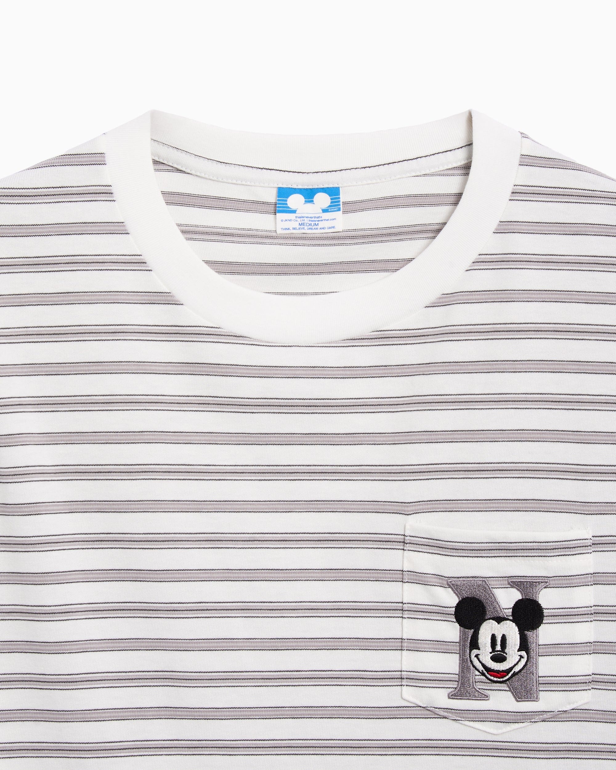 Thisisneverthat® Camiseta de rayas thisisneverthat® Mickey Boarder para hombre