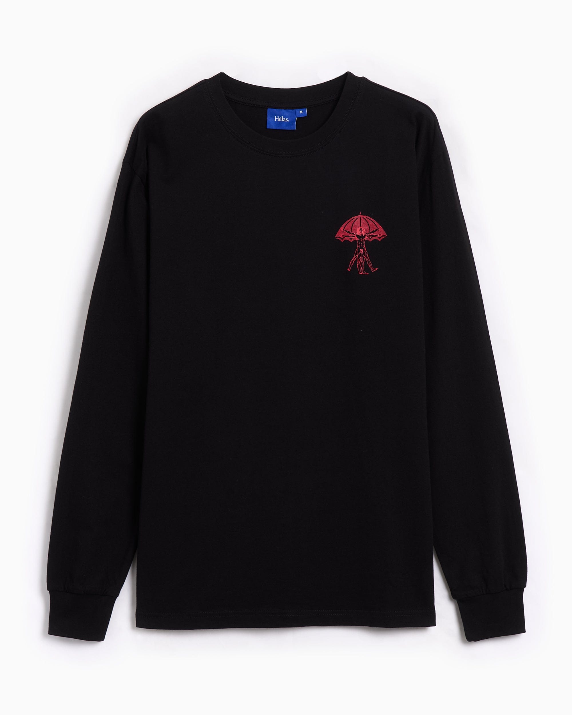 Hélas. Camiseta con gráfico Relaxed de manga larga Hélas. Vitruve para hombre
