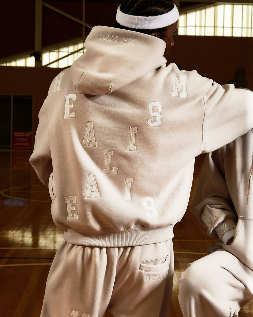 Realism SSS REALISM GRANDSTAND HOODIE SANDSTONE