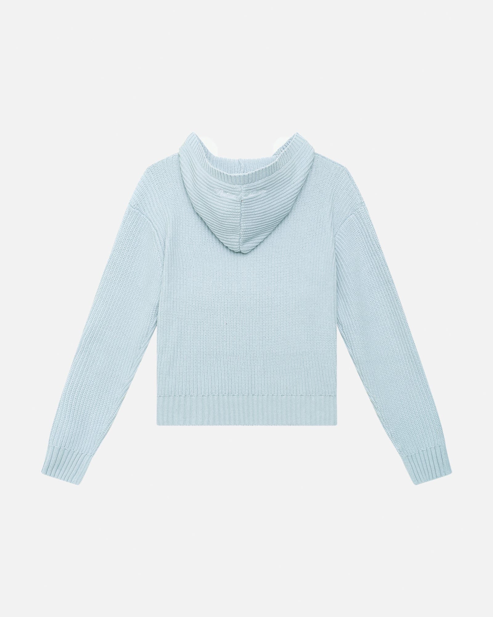 Realism SSS REALISM VIVANT KNIT ZIP HOODIE POWDER BLUE