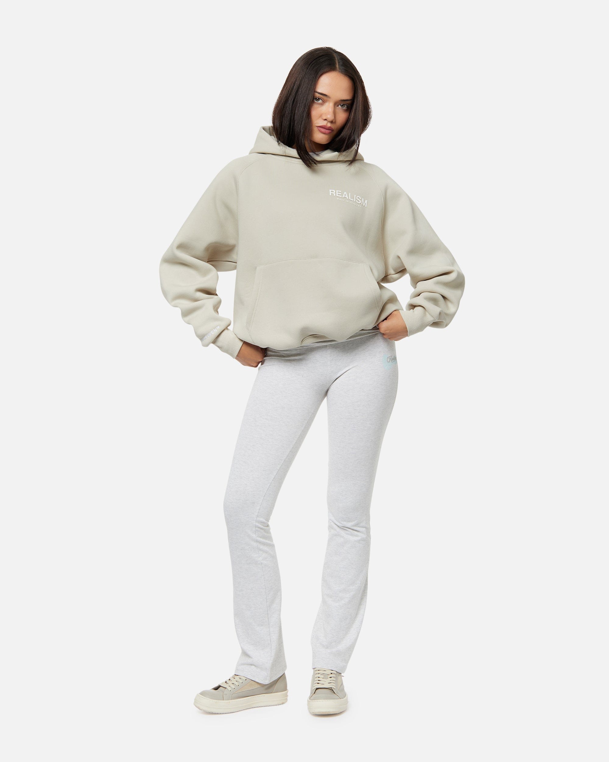 Realism SSS REALISM HEAVEN LOGO HOODIE WHEAT