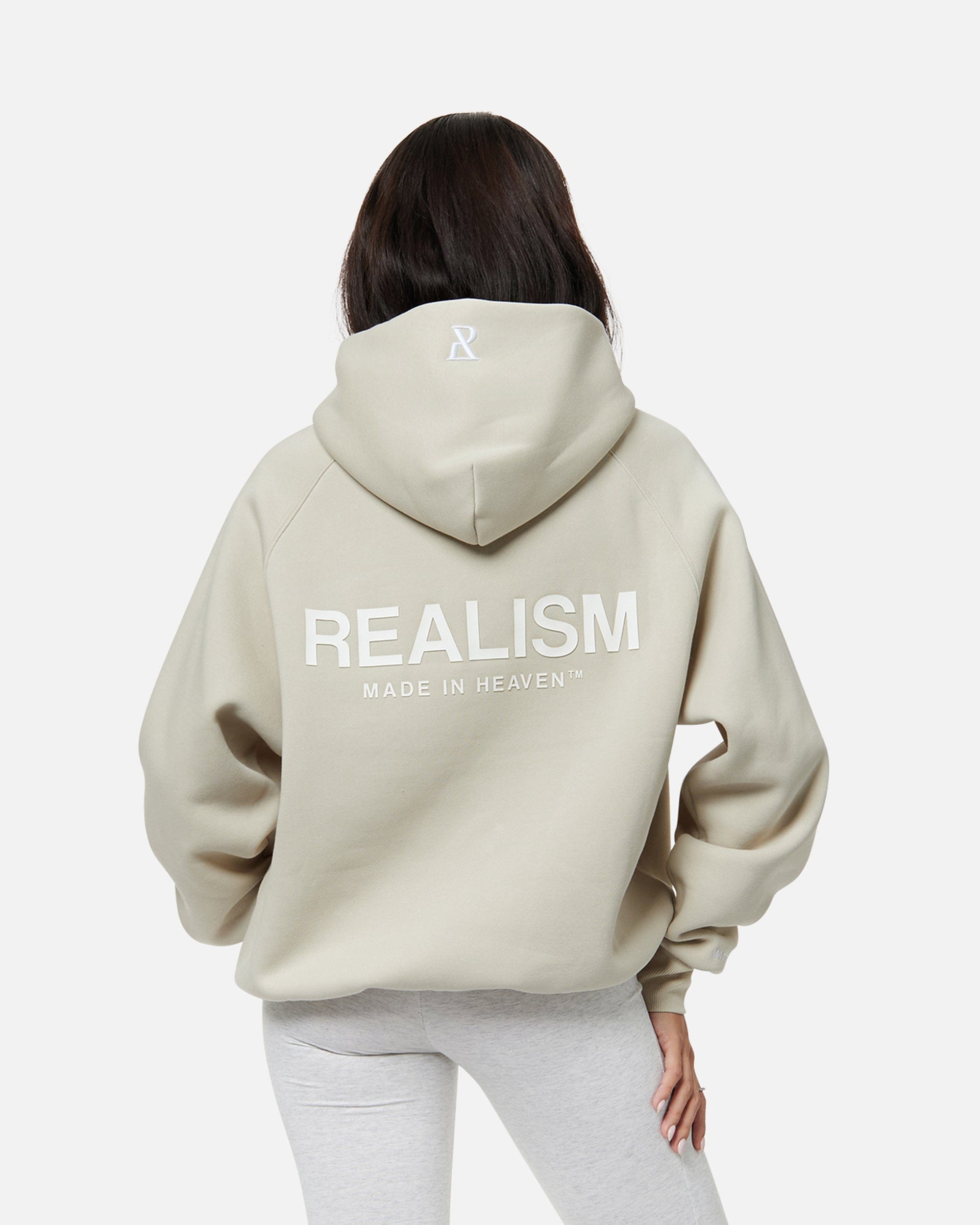 Realism SSS REALISM HEAVEN LOGO HOODIE WHEAT