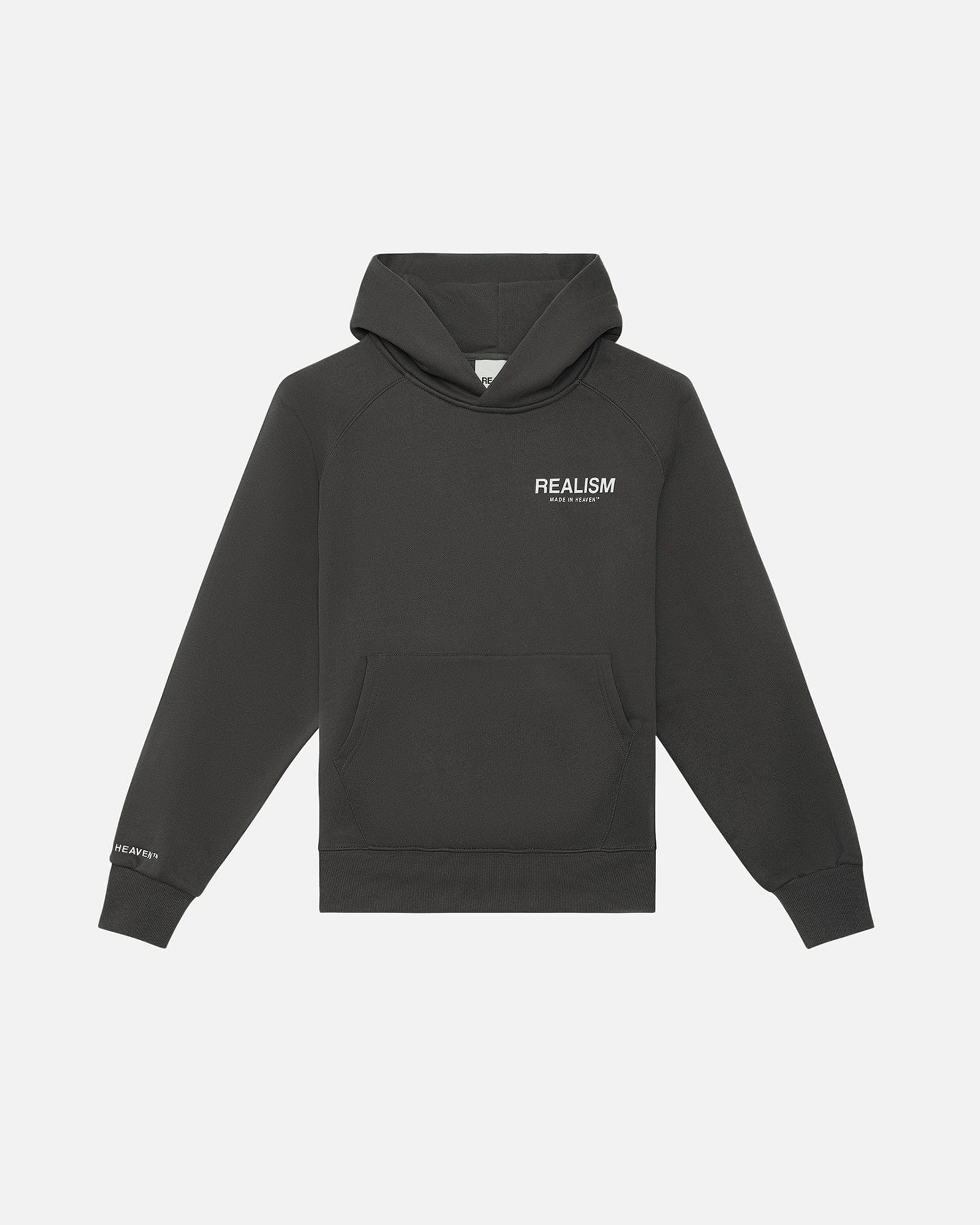Realism SSS REALISM HEAVEN LOGO HOODIE ASPHALT