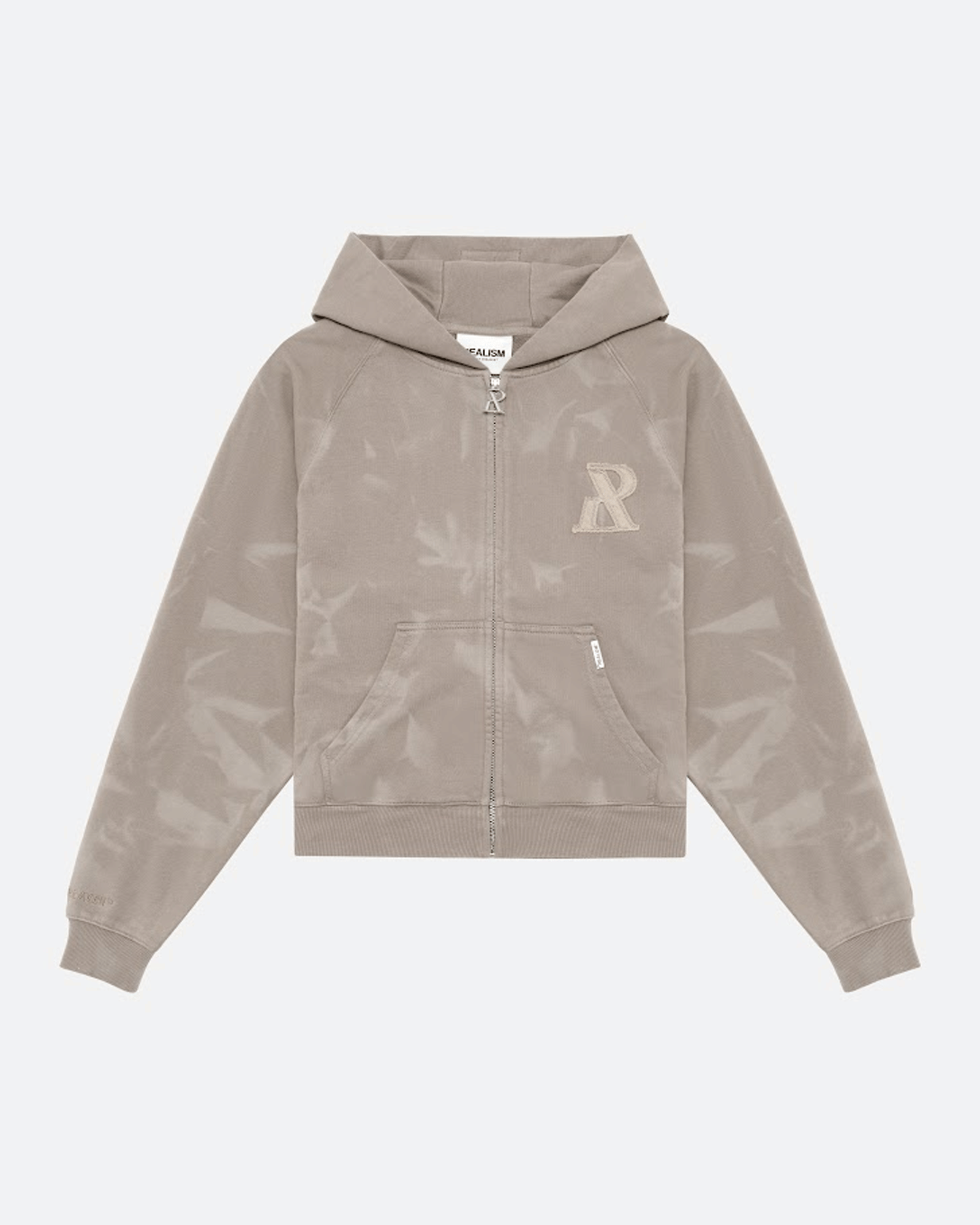 Realism SSS REALISM LEGACY ZIP HOODIE WASHED STONE