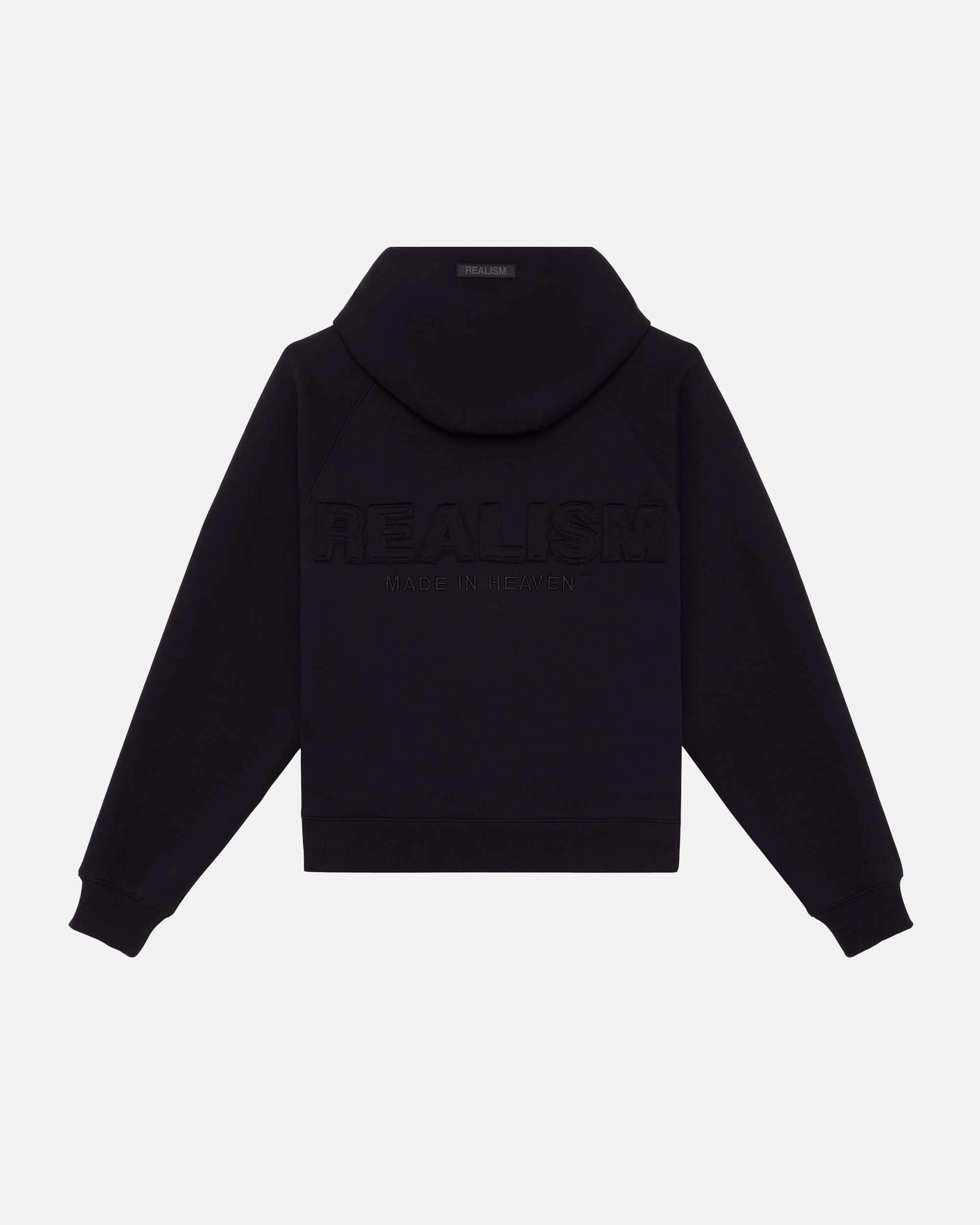 Realism SSS REALISM LEGACY ZIP HOODIE BLACK