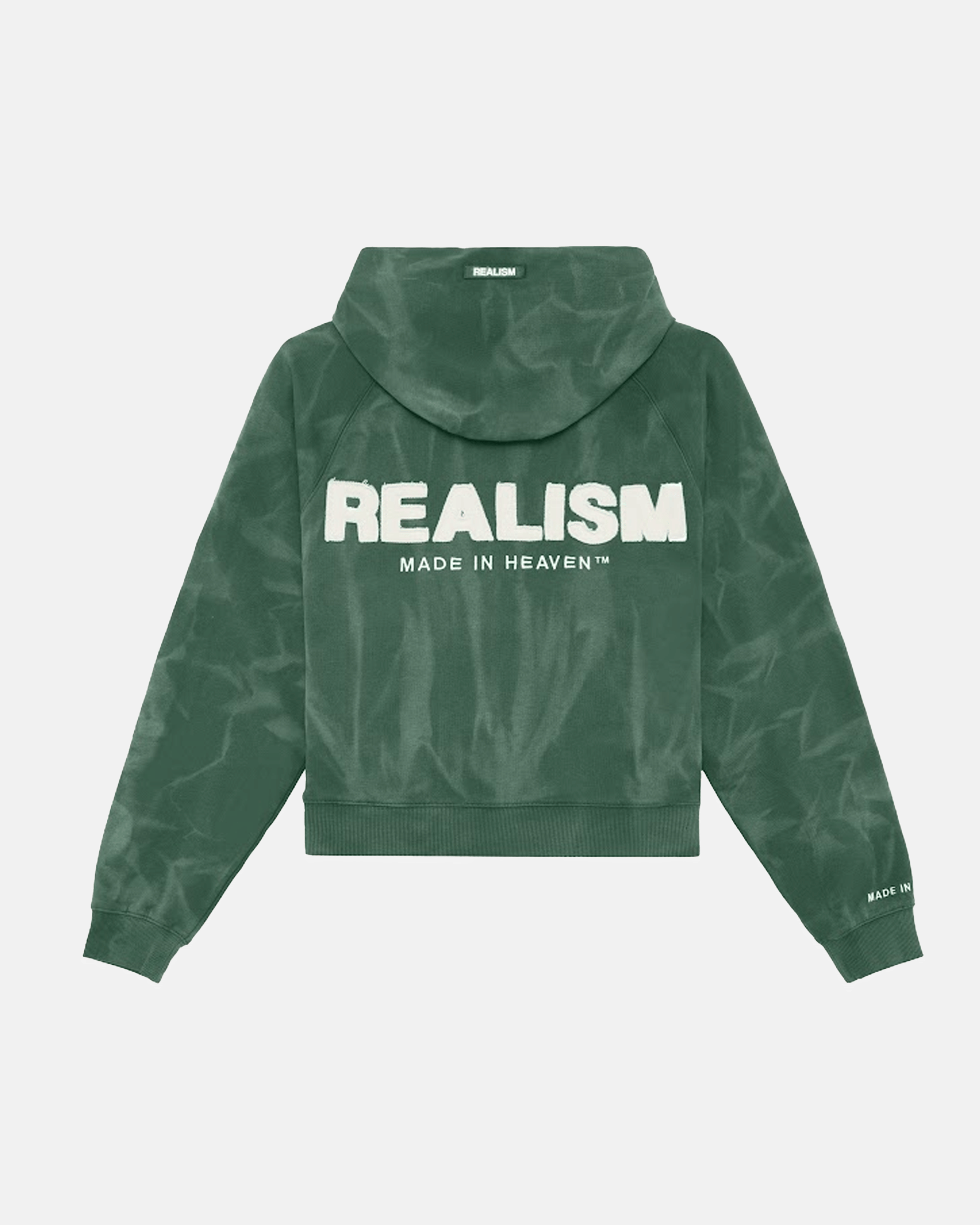 Realism SSS REALISM LEGACY ZIP HOODIE WASHED MOSS