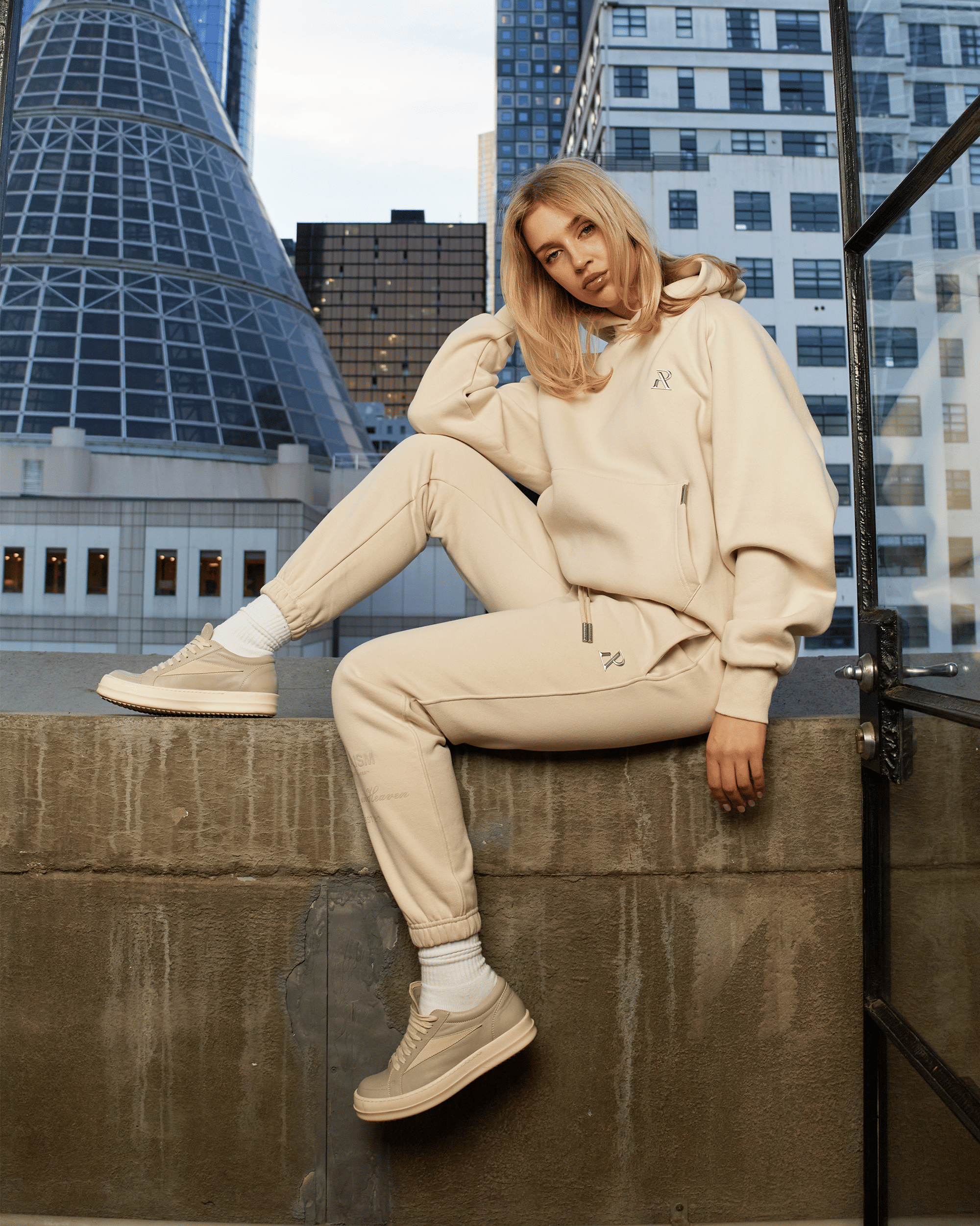 Realism SSS REALISM RADIANT HOODIE IVORY