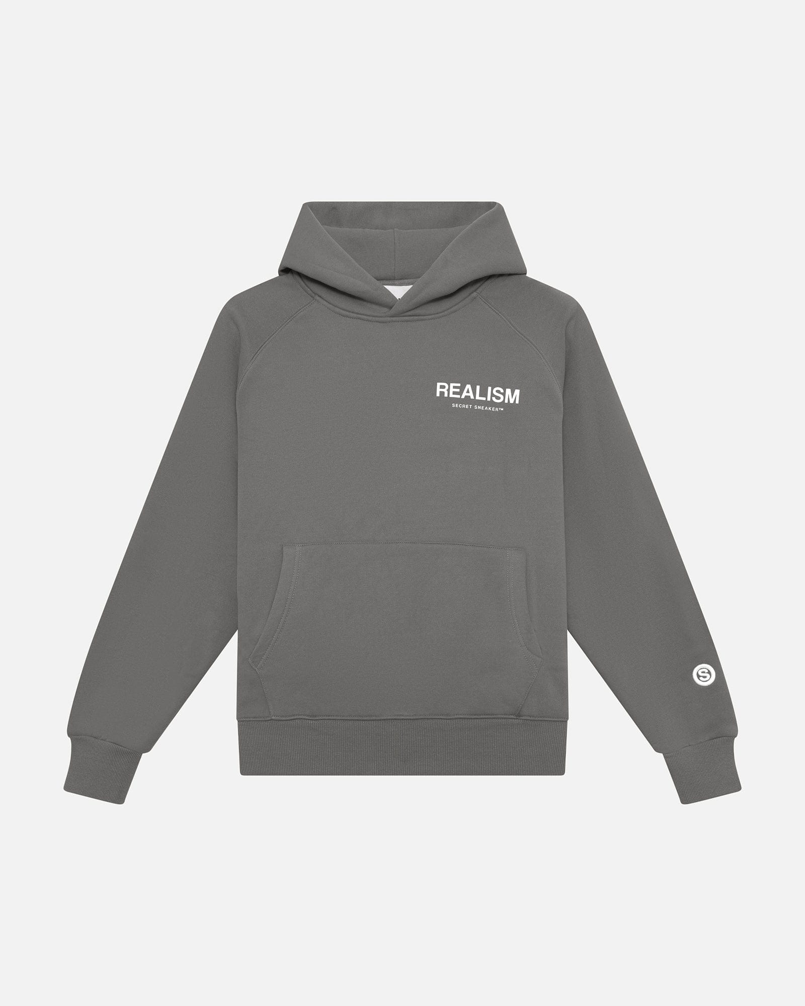 Realism SSS REALISM BACK LOGO HOODIE COOL GREY
