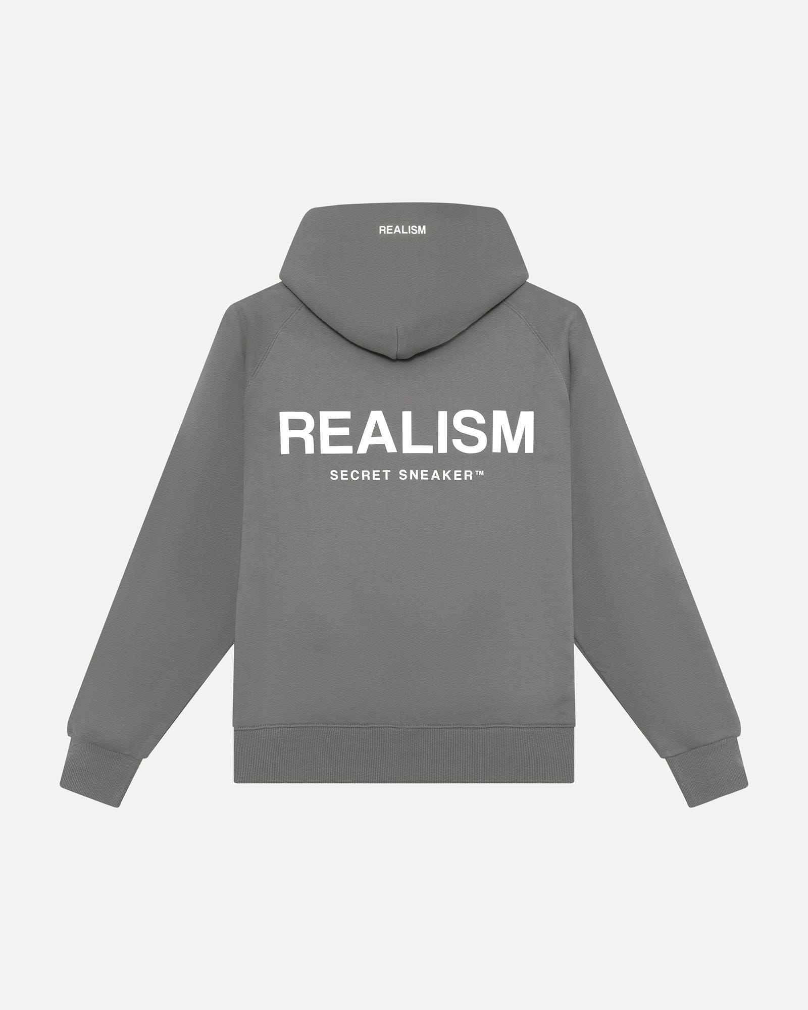Realism SSS REALISM BACK LOGO HOODIE COOL GREY