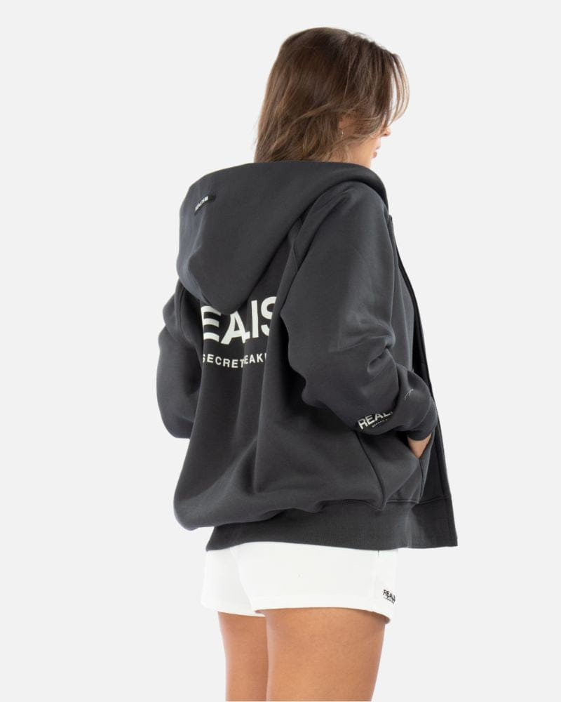 Realism SSS REALISM VISION ZIP HOODIE GRAPHITE