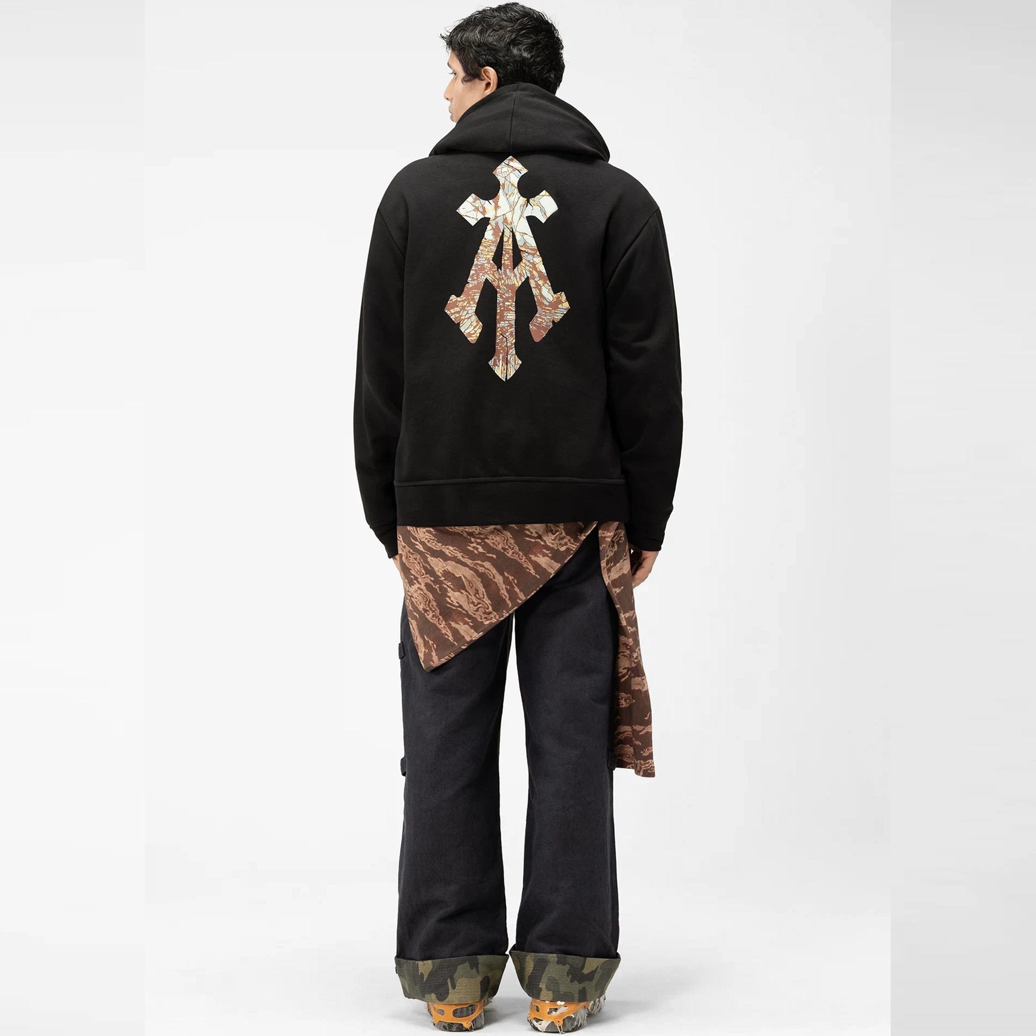 Almost Gods Shattered Alpha Cross Hoodie