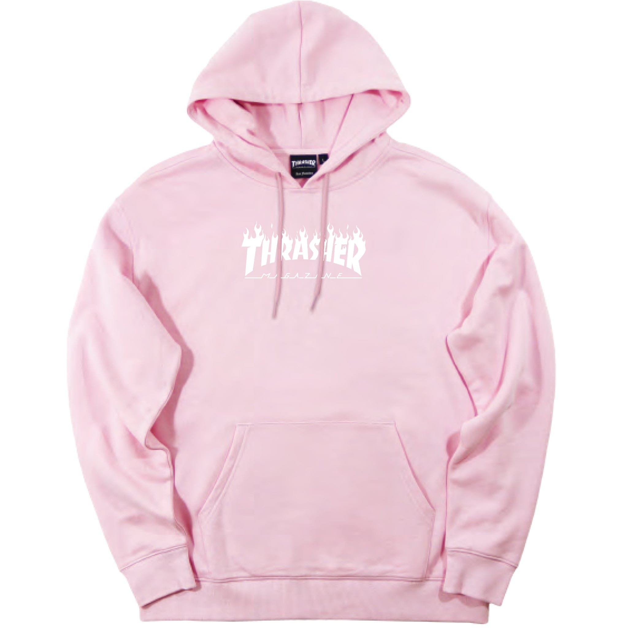 Thrasher FLAMING HEART HOODIE (Pink)