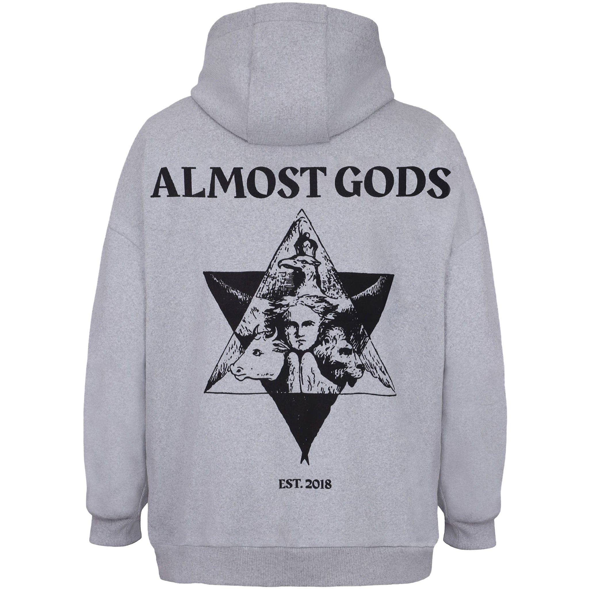 Almost Gods GREY GUARDIANS OF EDEN HOODIE