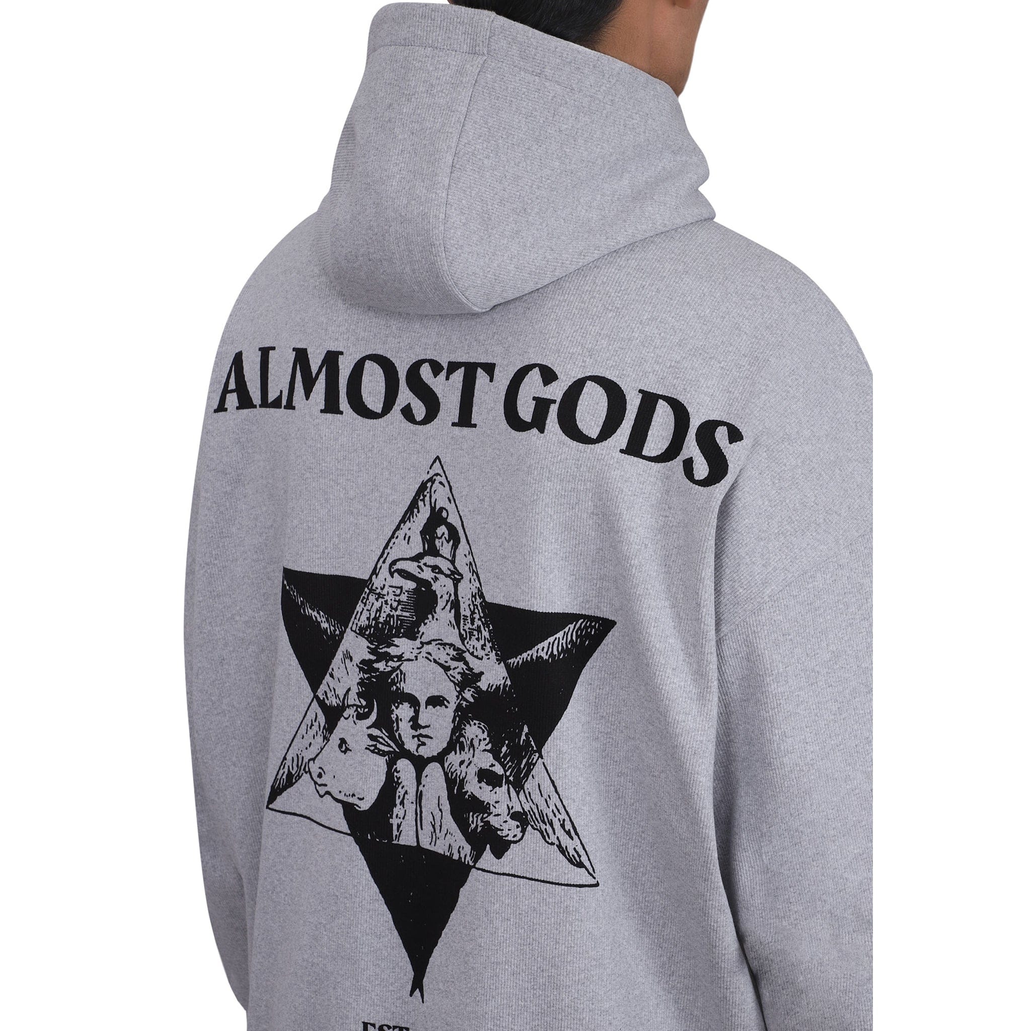 Almost Gods GREY GUARDIANS OF EDEN HOODIE