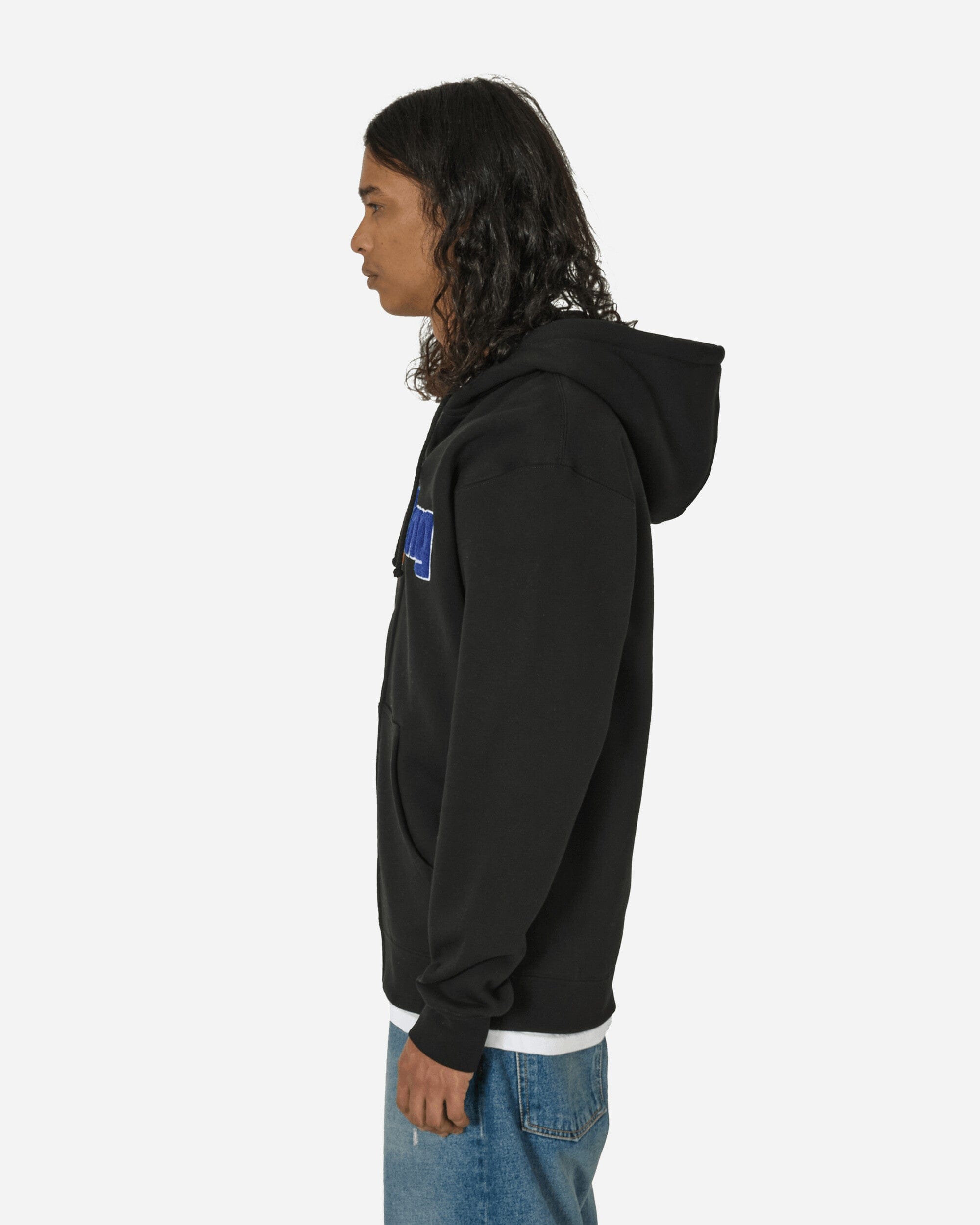 Anything Speedball Logo Zip - Up Hoodie Black