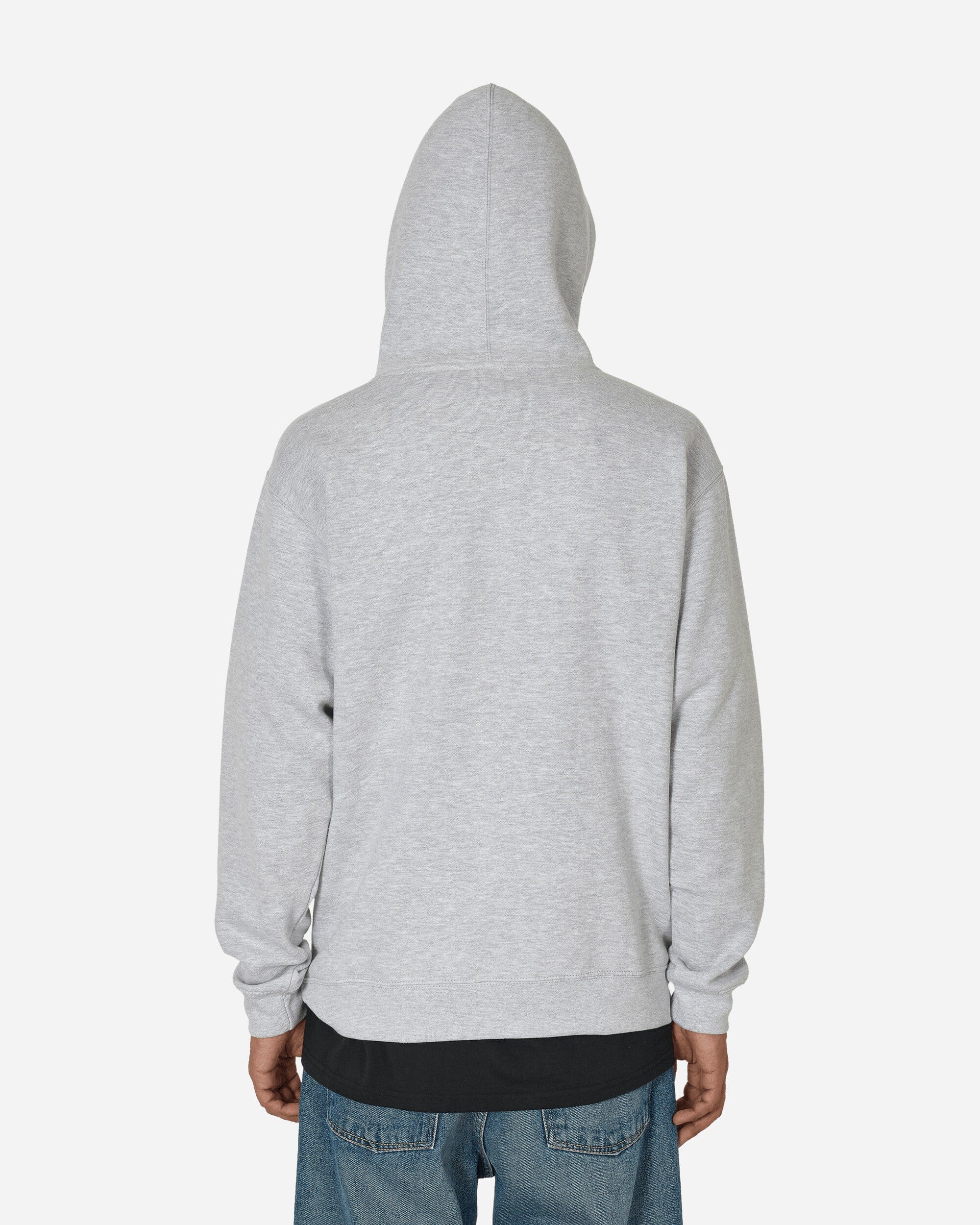Anything Curved Logo Hoodie Heather Grey