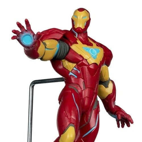 Mcfarlane Toys Marvel Rivals Iron Man 1:6 Scale Posed Figure with Scene and Comic
