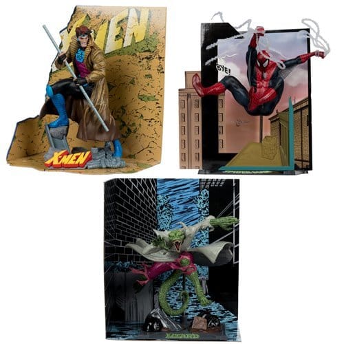 Mcfarlane Toys Marvel Collection 1:10 Scale Posed Figure with Scene - Select Figure(s)