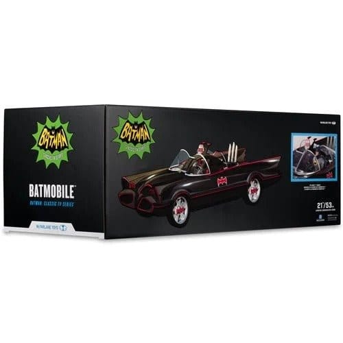 Mcfarlane Toys DC Multiverse Batman Batmobile Batman Classic TV Series Vehicle