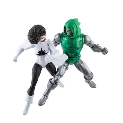 Hasbro Avengers 60th Anniversary Marvel Legends Captain Marvel vs. Doctor Doom 6 - Inch Action Figures