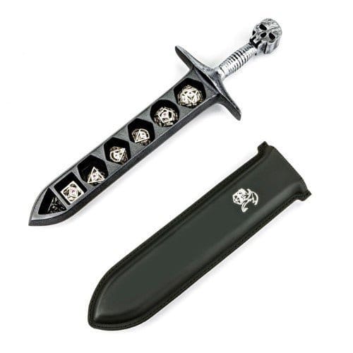 Hymgho Grim Dagger Dice Case with sheath cover - Choose a color (Dice not included)