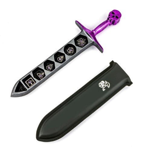 Hymgho Grim Dagger Dice Case with sheath cover - Choose a color (Dice not included)