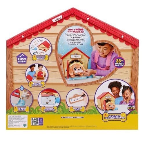 Moose Toys Little Live Pets My Puppy's Home Building Playset (Random Puppy)