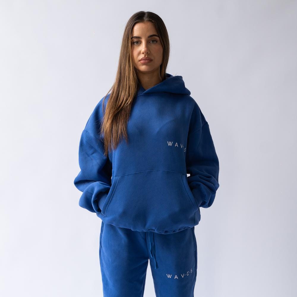 Blue Waves Collection 001 Hoodie (Royal Blue)