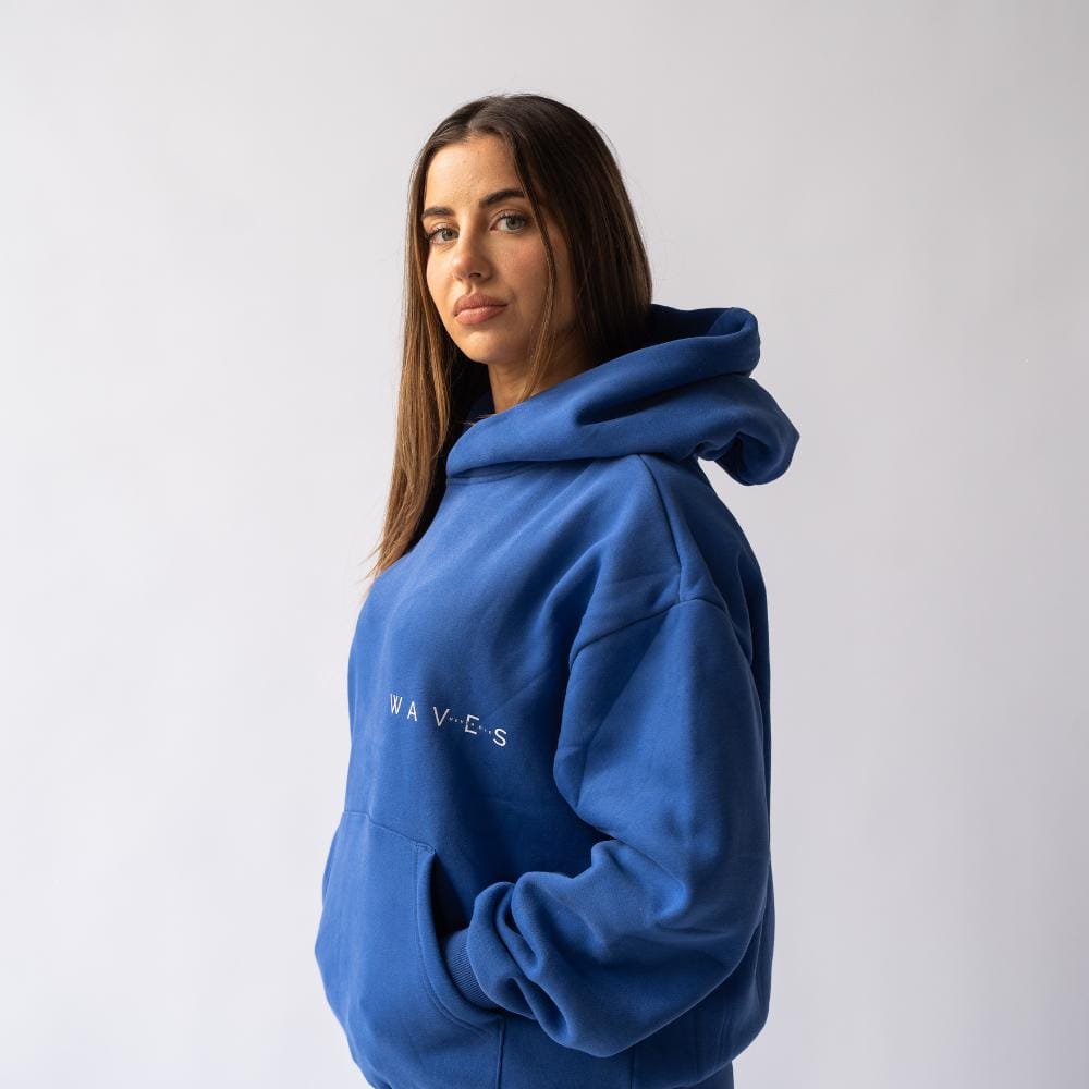 Blue Waves Collection 001 Hoodie (Royal Blue)