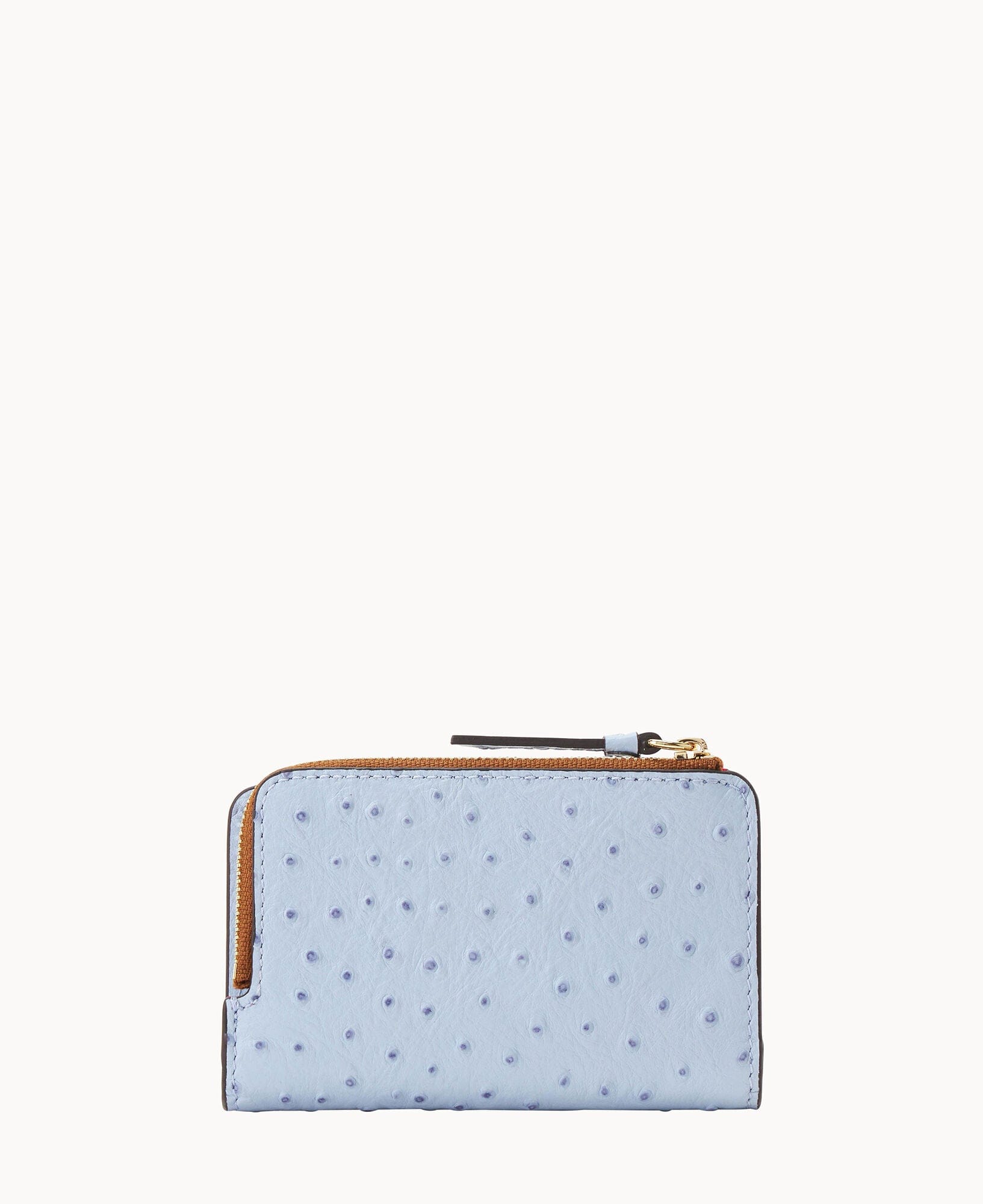 Dooney & Bourke Ostrich Zip Credit Card Wallet 14