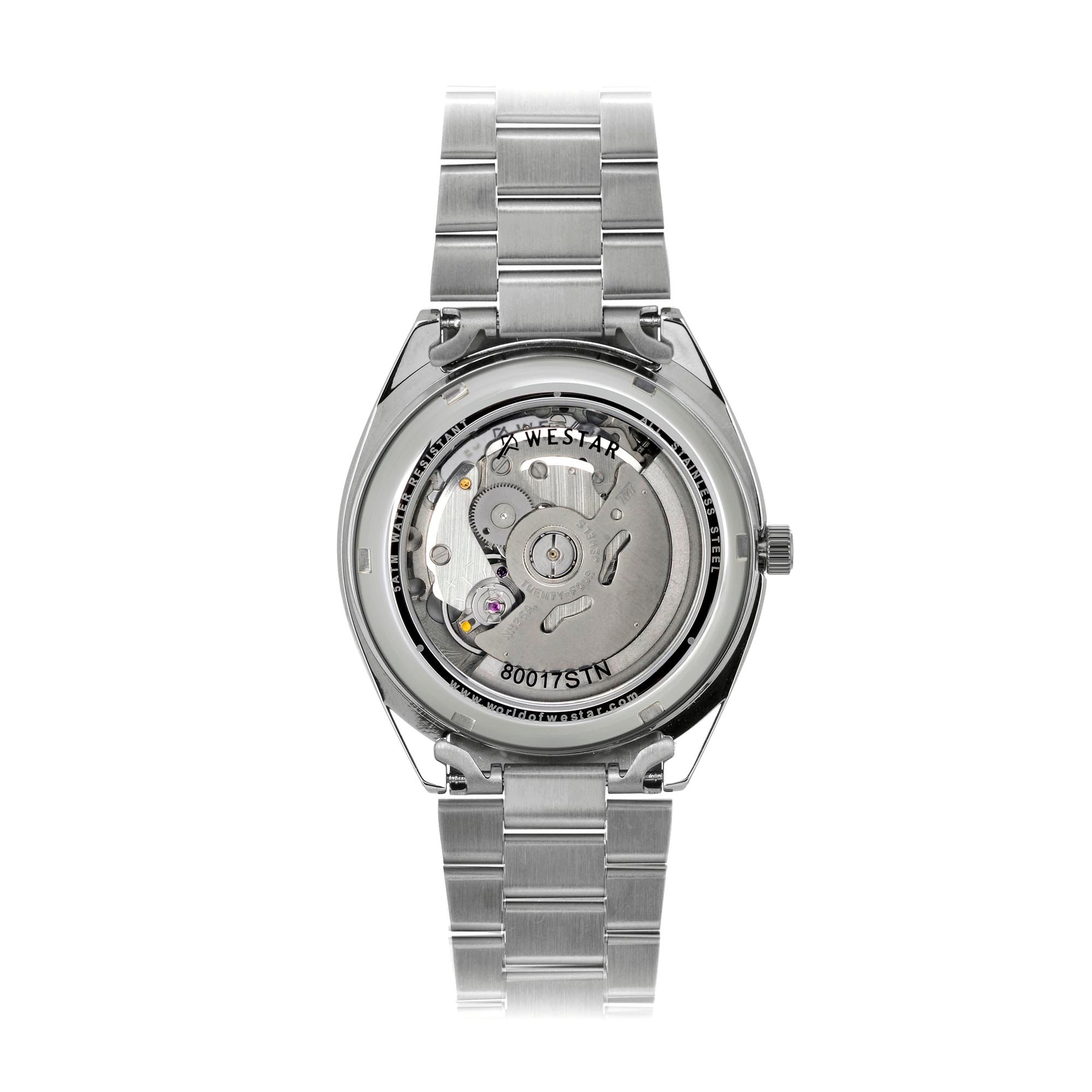 Westar Men's Automatic - Silver Dial, Stainless Steel Bracelet Watch - 80017STN207