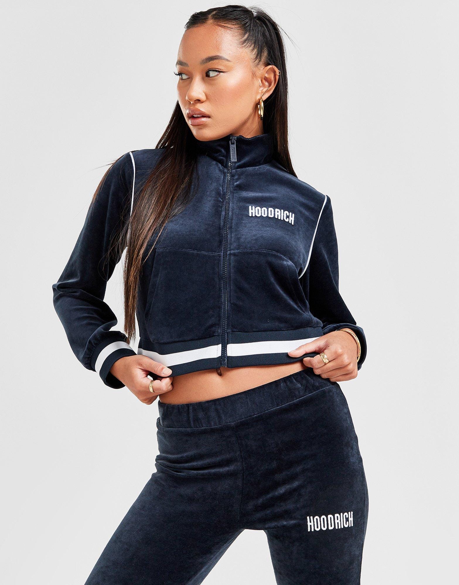 Hoodrich Velour Full Zip Hoodie