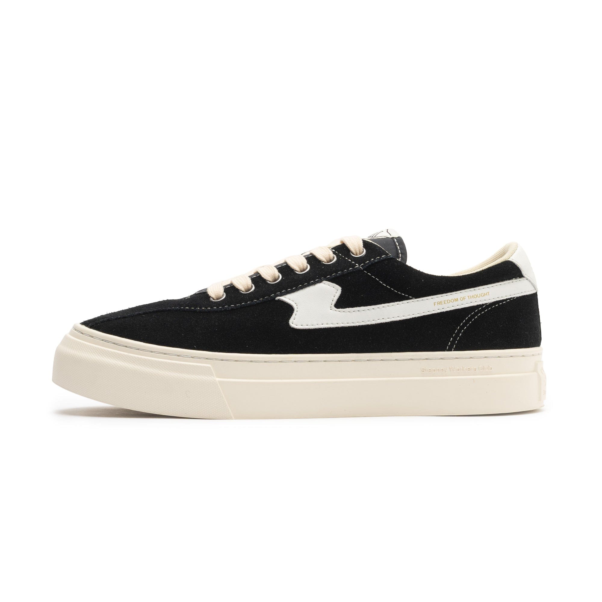 Stepney Workers Club DELLOW S - STRIKE CUP SUEDE Black/White YA25015