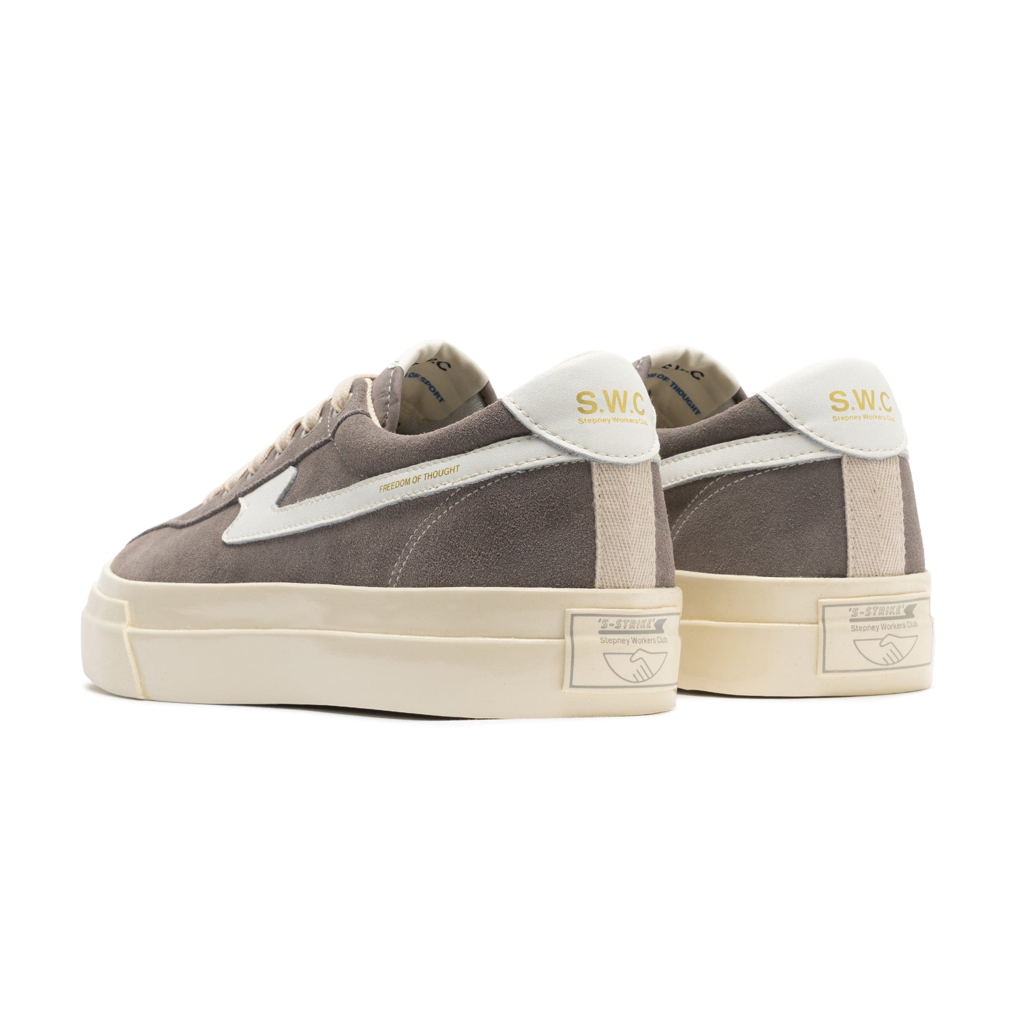 Stepney Workers Club SWC Dellow S - Strike Suede Grey YA07535